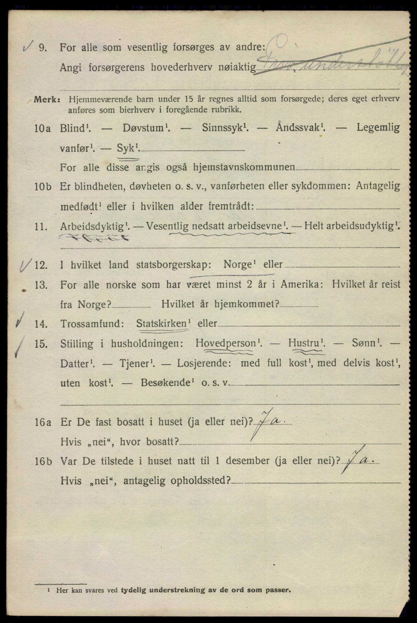 SAO, Folketelling 1920 for 0301 Kristiania kjøpstad, 1920, s. 477638