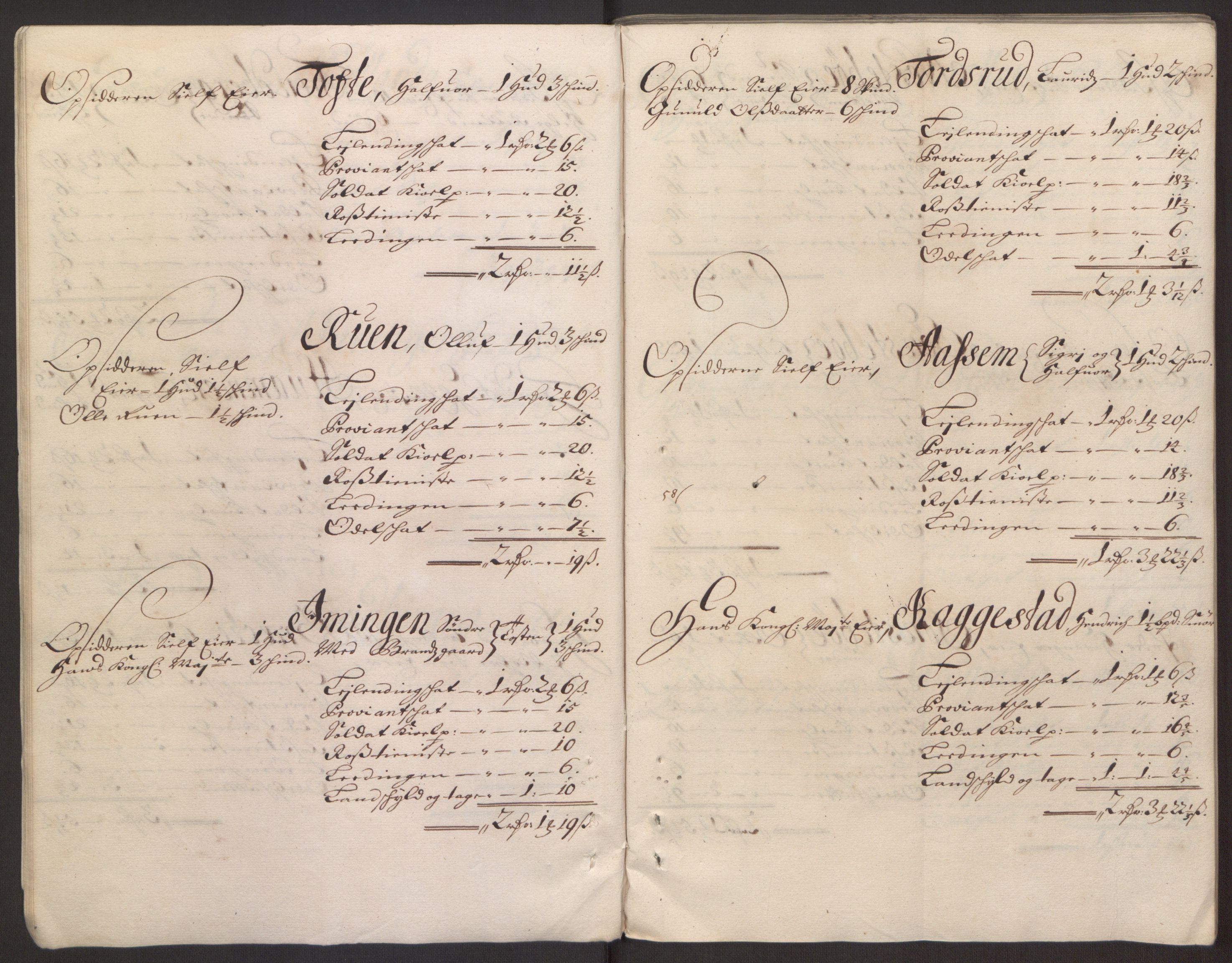 Rentekammeret inntil 1814, Reviderte regnskaper, Fogderegnskap, AV/RA-EA-4092/R24/L1575: Fogderegnskap Numedal og Sandsvær, 1692-1695, s. 286