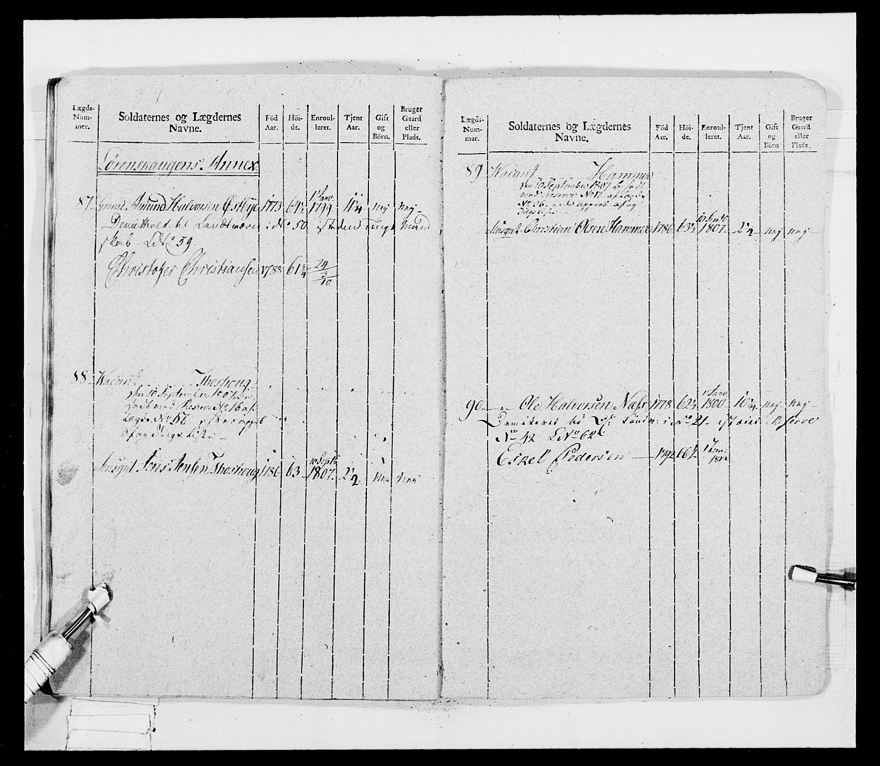 Generalitets- og kommissariatskollegiet, Det kongelige norske kommissariatskollegium, AV/RA-EA-5420/E/Eh/L0033: Nordafjelske gevorbne infanteriregiment, 1810, s. 83