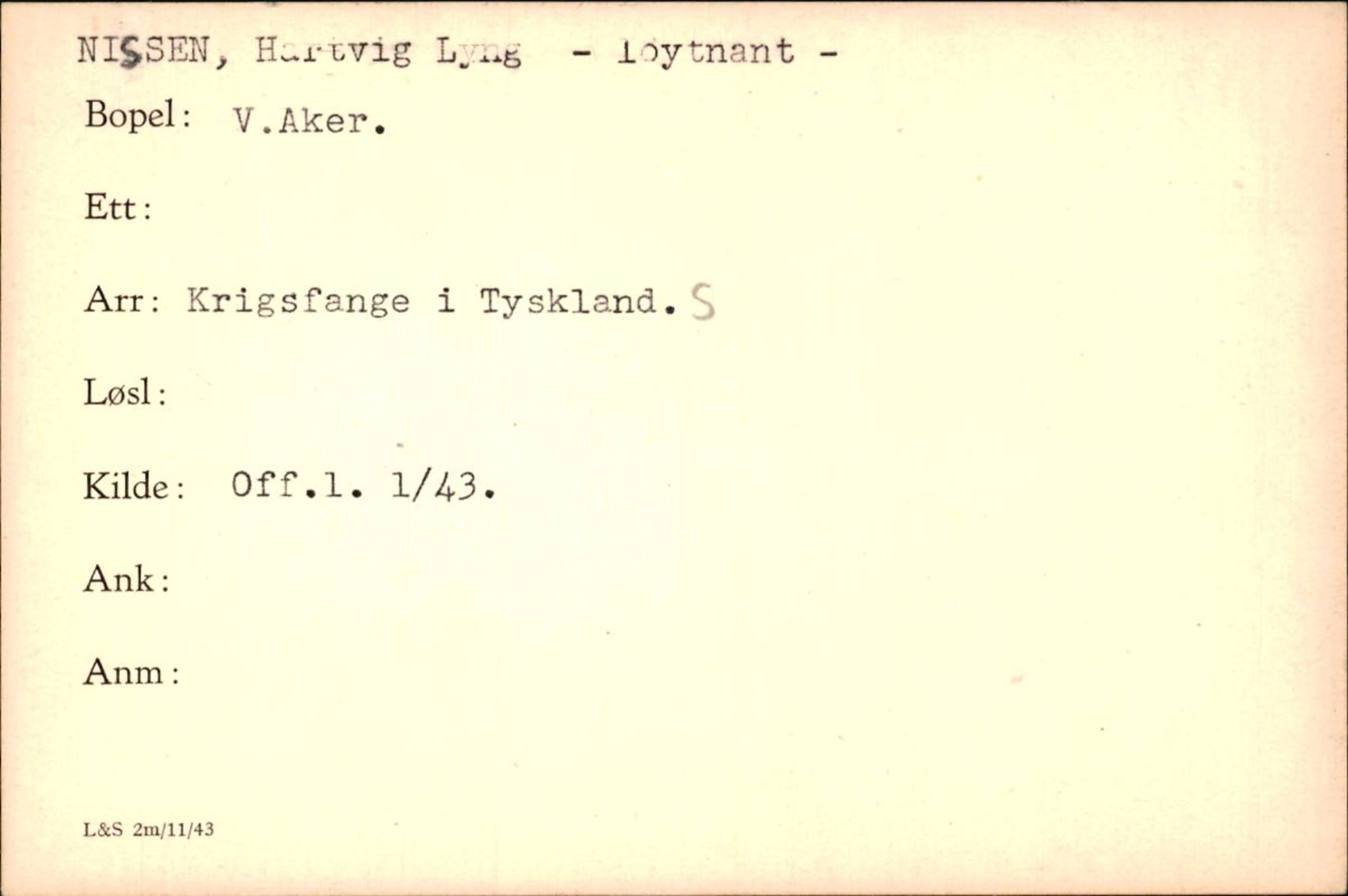 Forsvaret, Forsvarets krigshistoriske avdeling, AV/RA-RAFA-2017/Y/Yf/L0200: II-C-11-2102  -  Norske krigsfanger i Tyskland, 1940-1945, s. 779