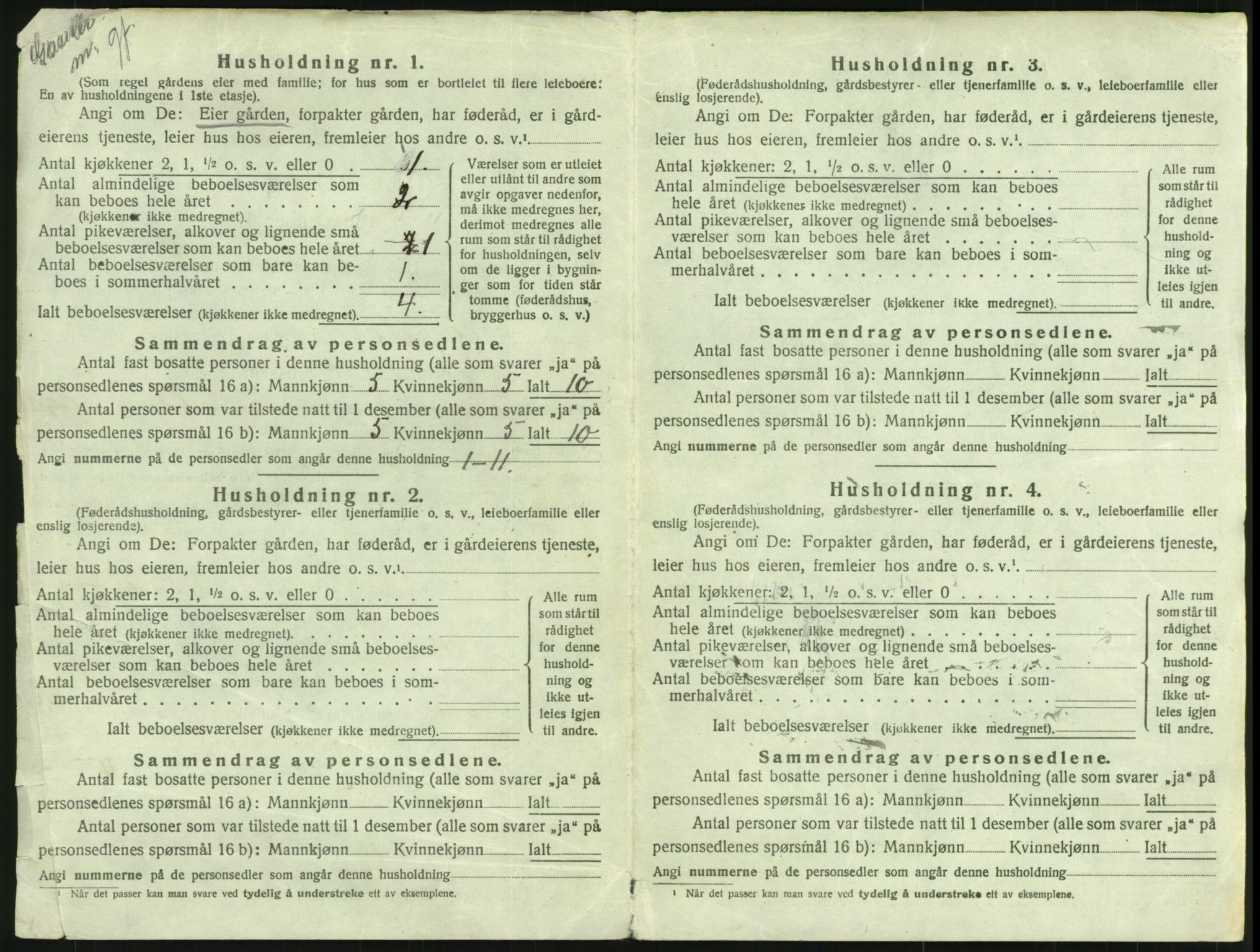 SAH, Folketelling 1920 for 0434 Engerdal herred, 1920, s. 32