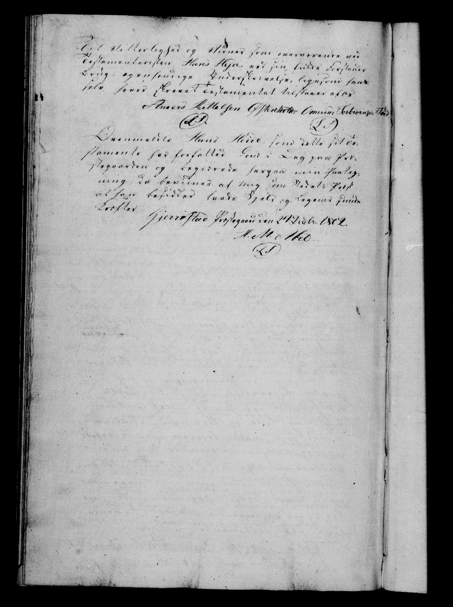 Danske Kanselli 1800-1814, RA/EA-3024/H/Hf/Hfb/Hfba/L0002: Registranter, 1802-1804, s. 322b