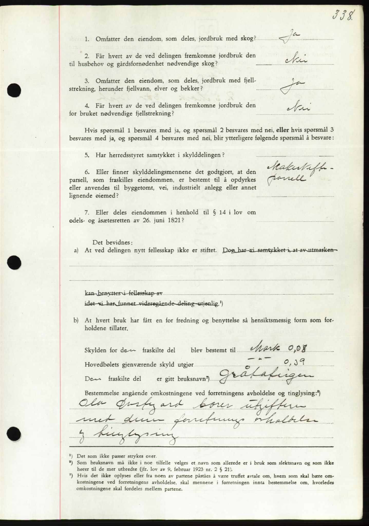 Søre Sunnmøre sorenskriveri, AV/SAT-A-4122/1/2/2C/L0064: Pantebok nr. 58, 1937-1938, Dagboknr: 1879/1937