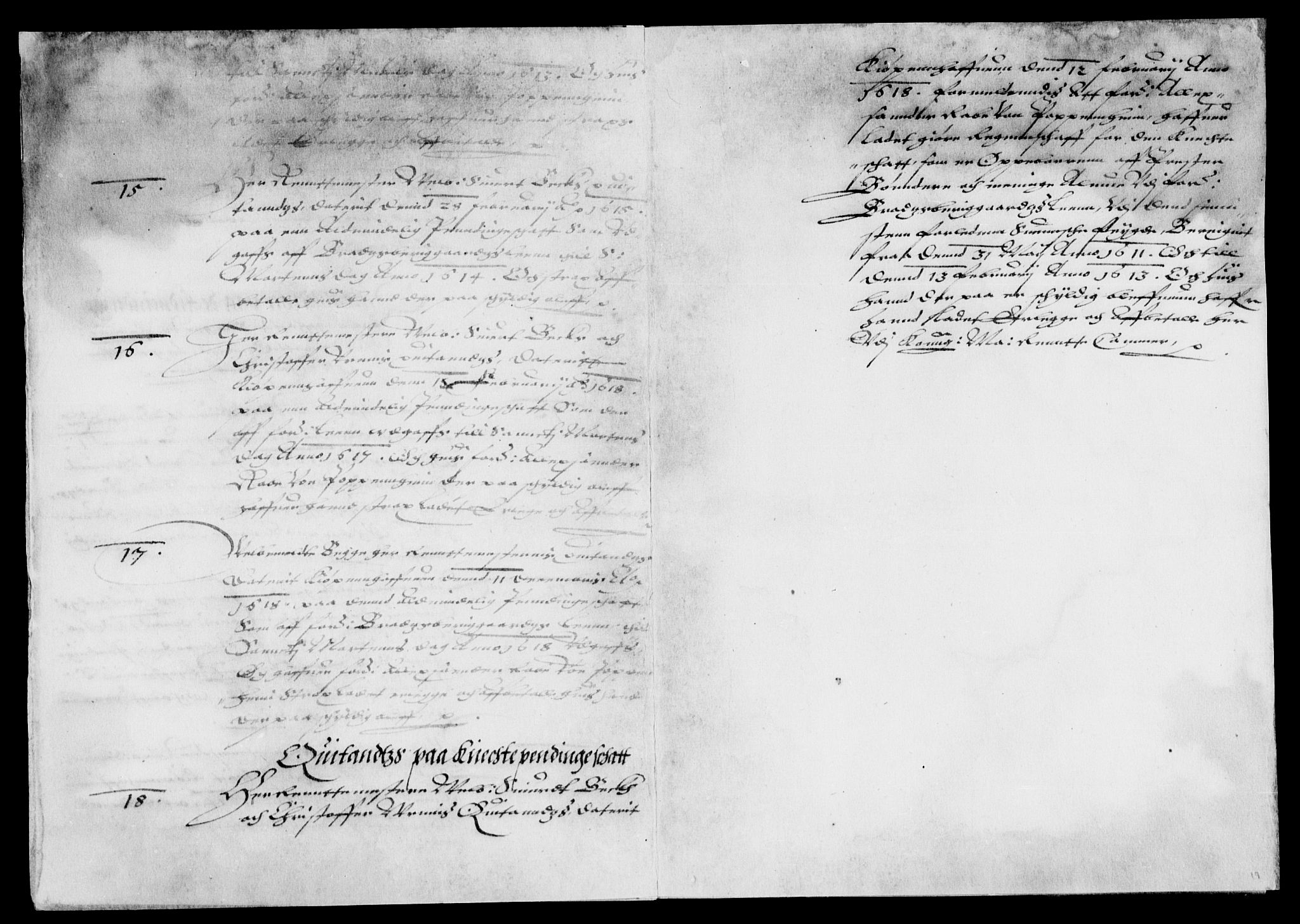 Rentekammeret inntil 1814, Reviderte regnskaper, Lensregnskaper, AV/RA-EA-5023/R/Rb/Rbp/L0006: Bratsberg len, 1619-1621