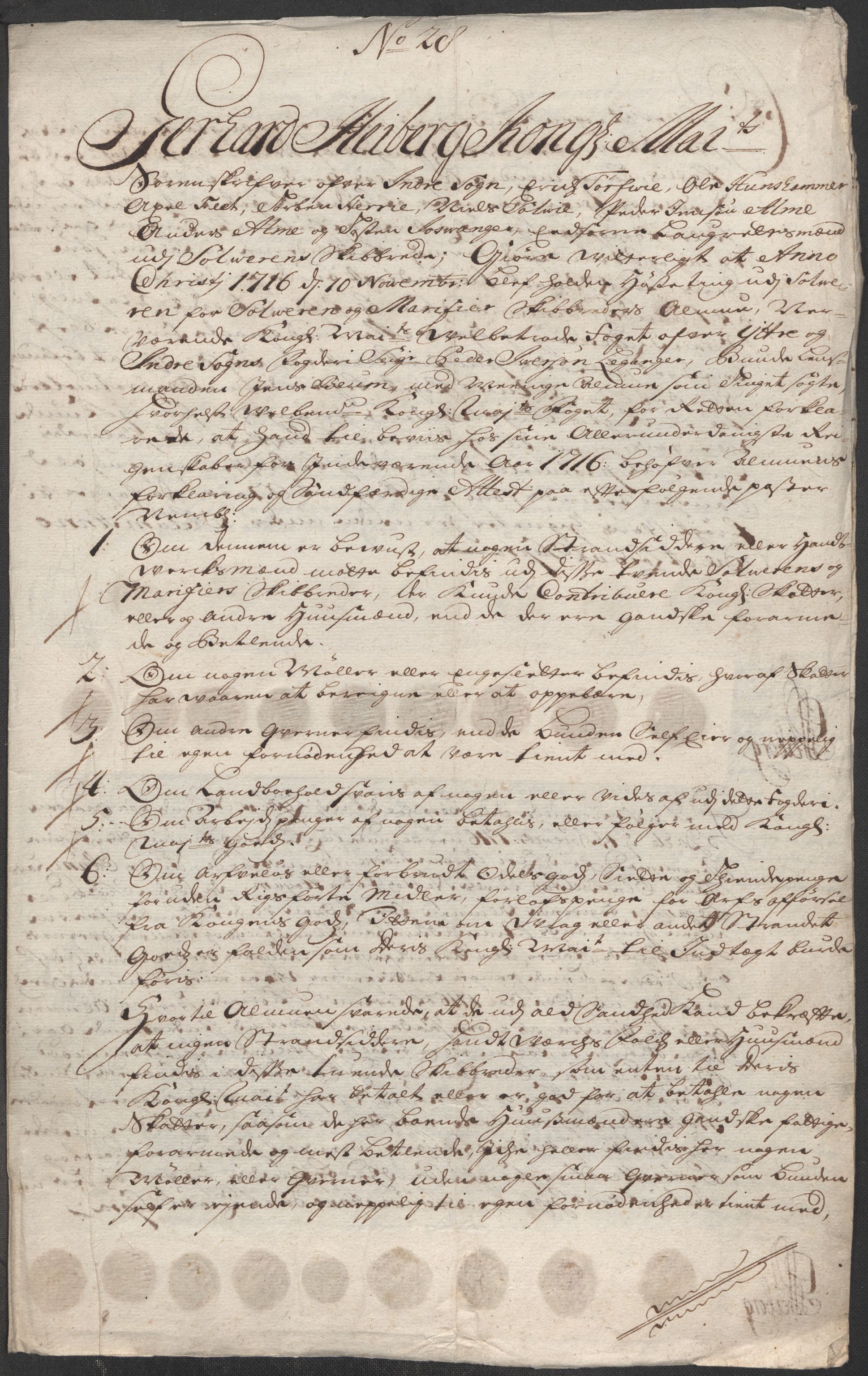 Rentekammeret inntil 1814, Reviderte regnskaper, Fogderegnskap, AV/RA-EA-4092/R52/L3320: Fogderegnskap Sogn, 1715-1716, s. 432