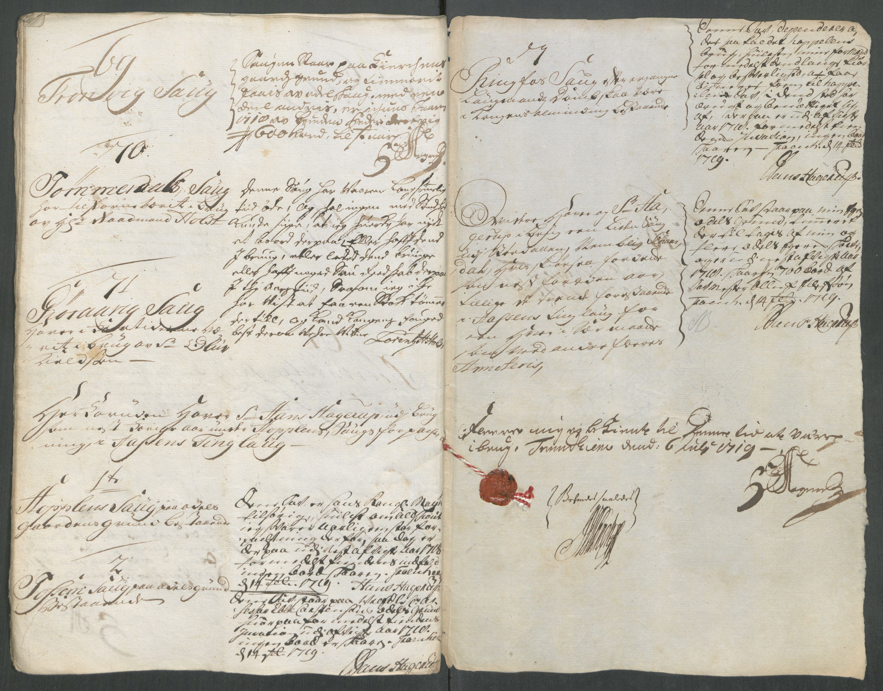 Rentekammeret inntil 1814, Reviderte regnskaper, Fogderegnskap, AV/RA-EA-4092/R62/L4208: Fogderegnskap Stjørdal og Verdal, 1718, s. 156