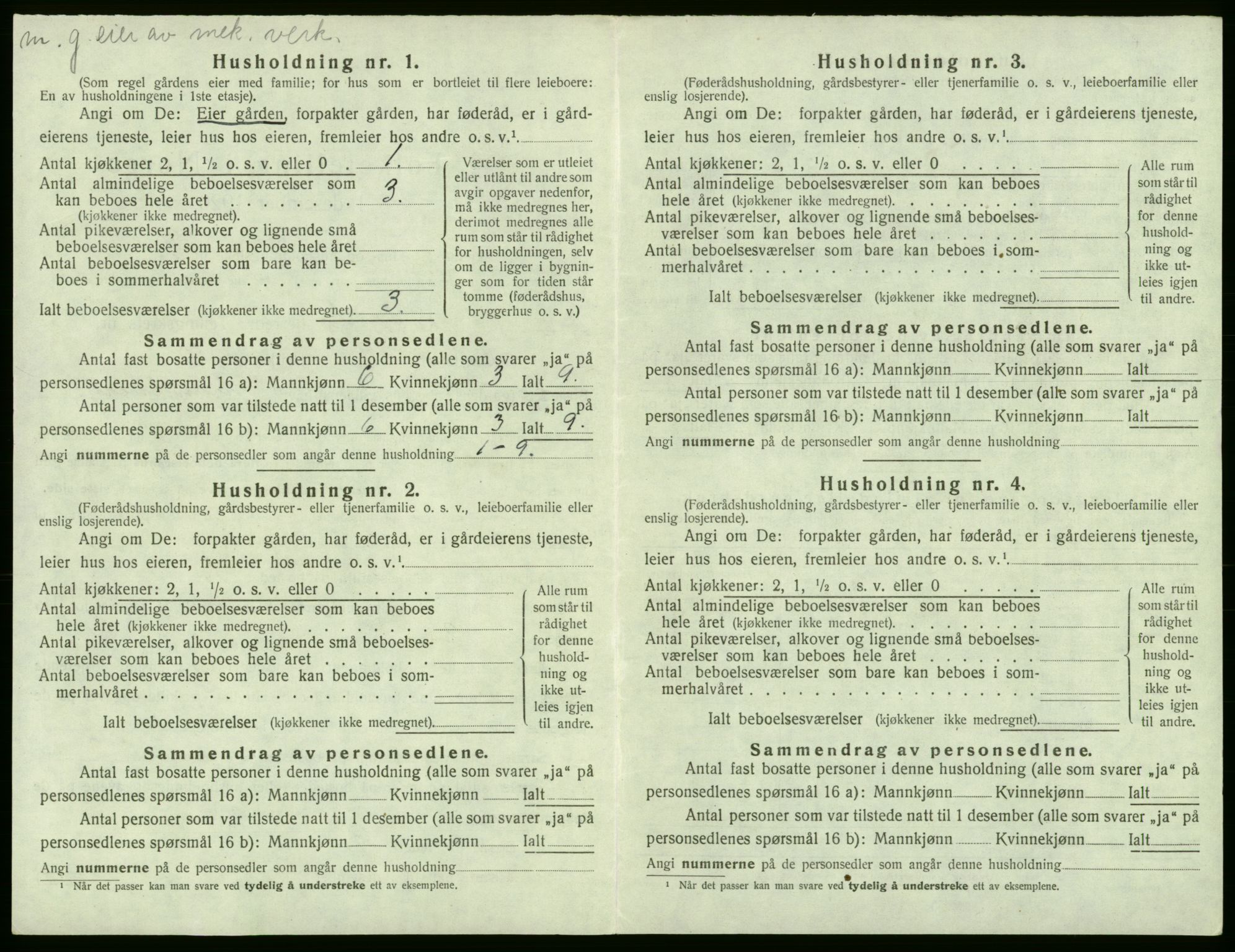 SAB, Folketelling 1920 for 1221 Stord herred, 1920, s. 855