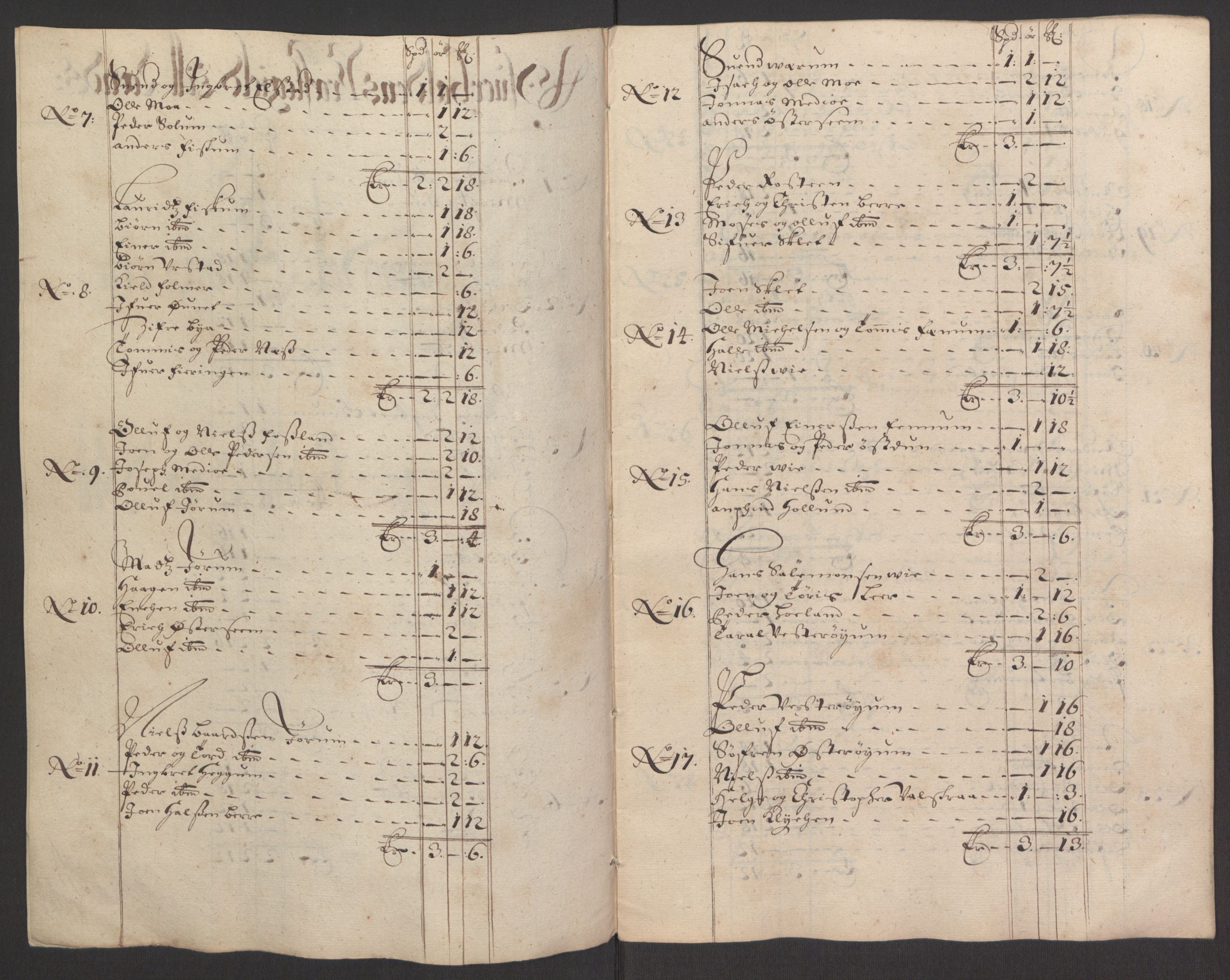 Rentekammeret inntil 1814, Reviderte regnskaper, Fogderegnskap, RA/EA-4092/R64/L4424: Fogderegnskap Namdal, 1692-1695, s. 262