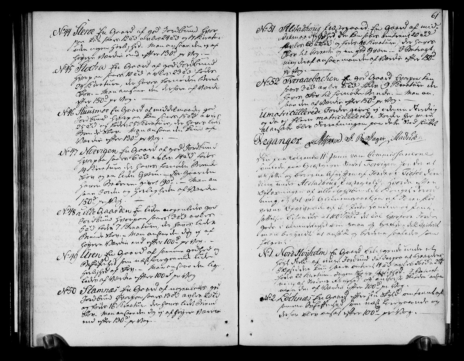 Rentekammeret inntil 1814, Realistisk ordnet avdeling, RA/EA-4070/N/Ne/Nea/L0156: Helgeland fogderi. Deliberasjonsprotokoll, 1803, s. 63