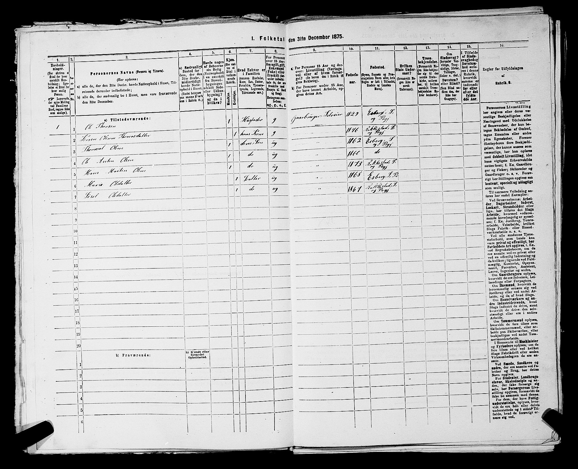 RA, Folketelling 1875 for 0128P Rakkestad prestegjeld, 1875, s. 1736