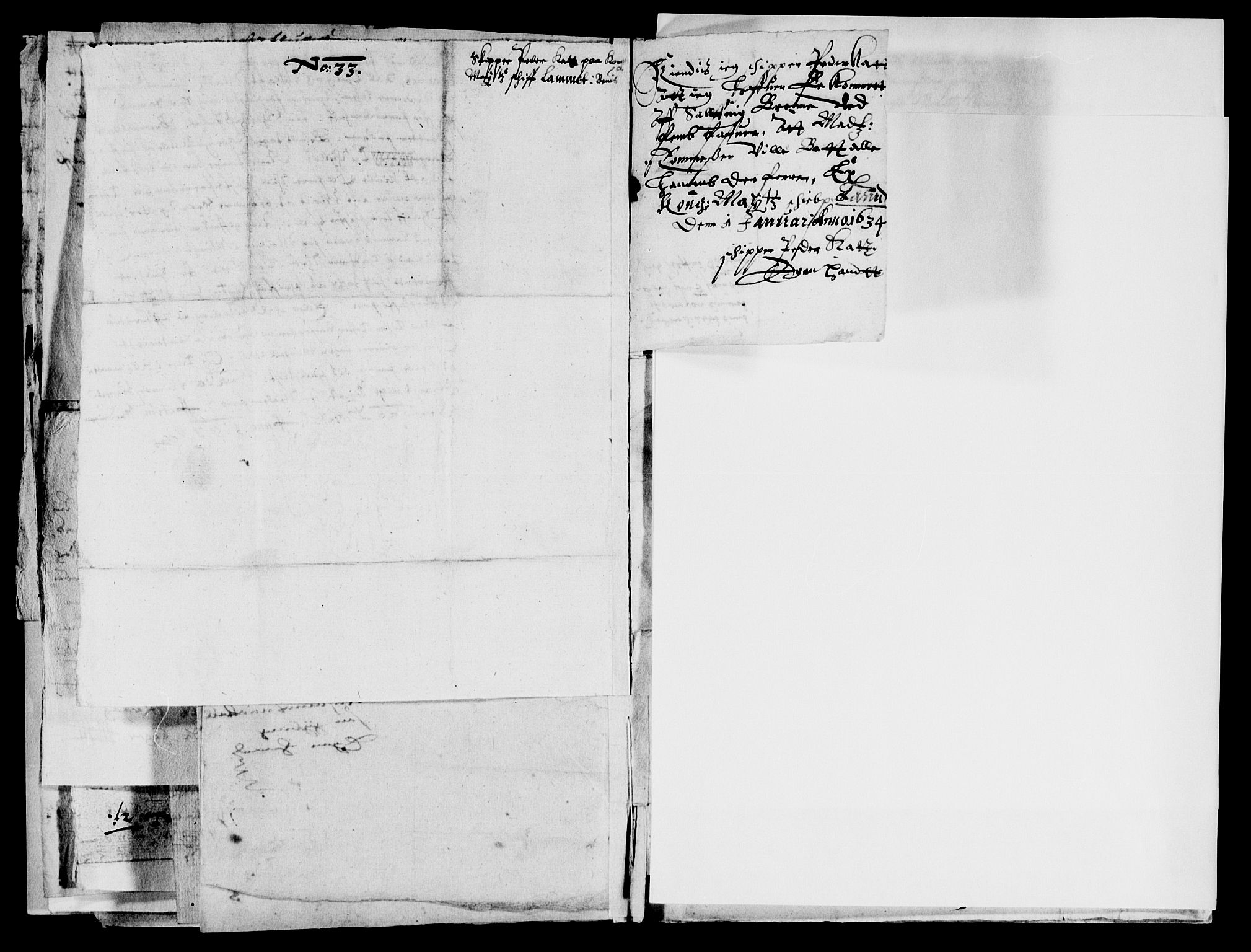 Rentekammeret inntil 1814, Reviderte regnskaper, Lensregnskaper, AV/RA-EA-5023/R/Rb/Rbq/L0022: Nedenes len. Mandals len. Råbyggelag., 1632-1634