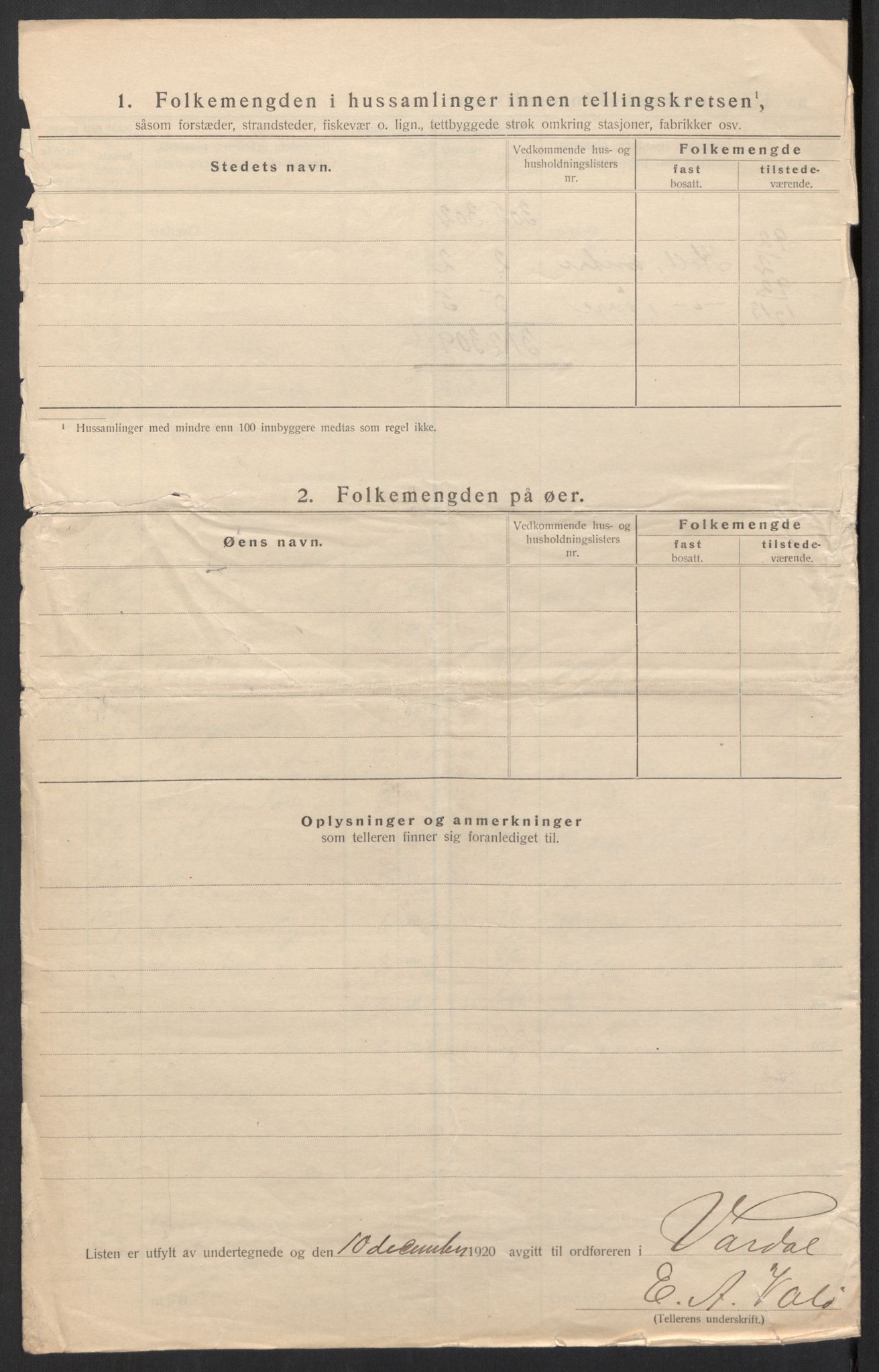 SAH, Folketelling 1920 for 0527 Vardal herred, 1920, s. 51