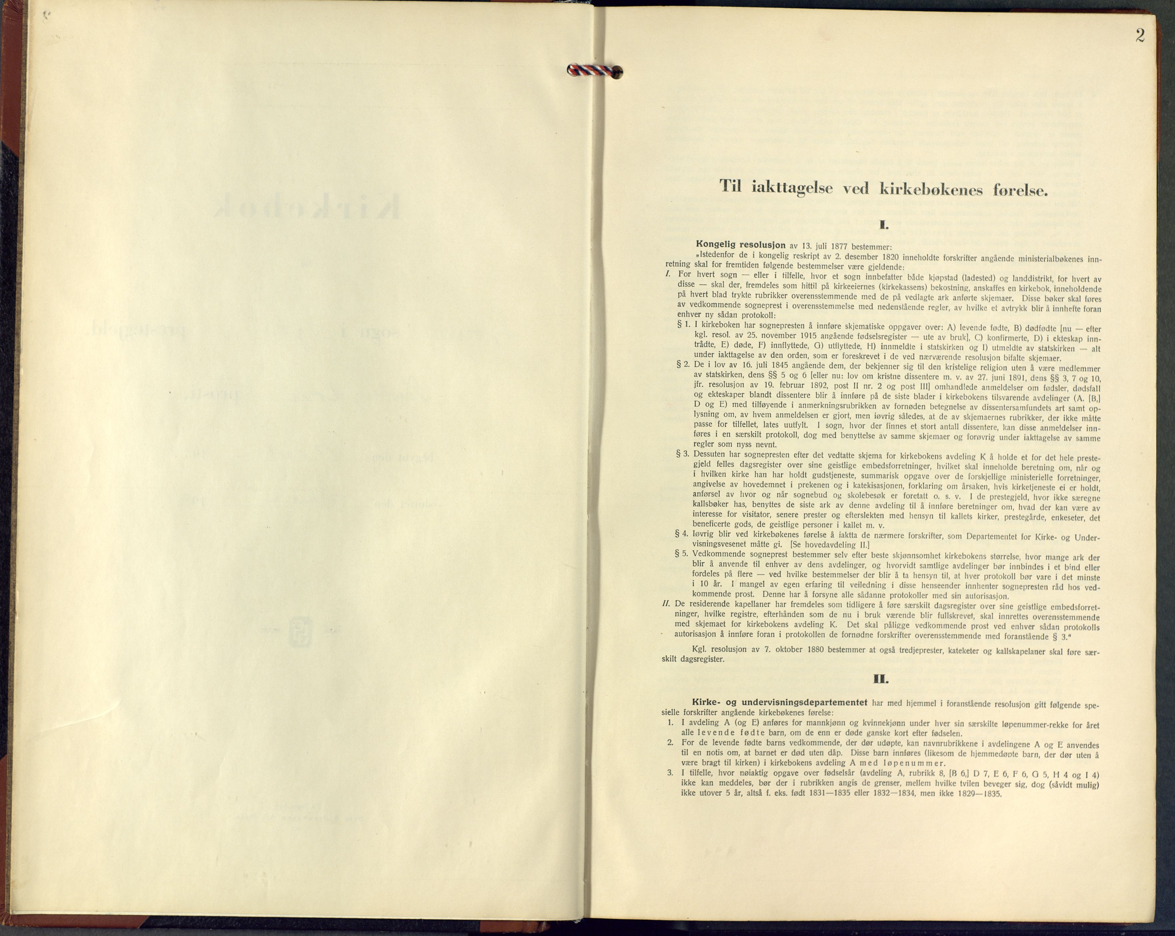 Tjøme kirkebøker, AV/SAKO-A-328/G/Ga/L0005: Klokkerbok nr. I 5, 1949-1965, s. 2