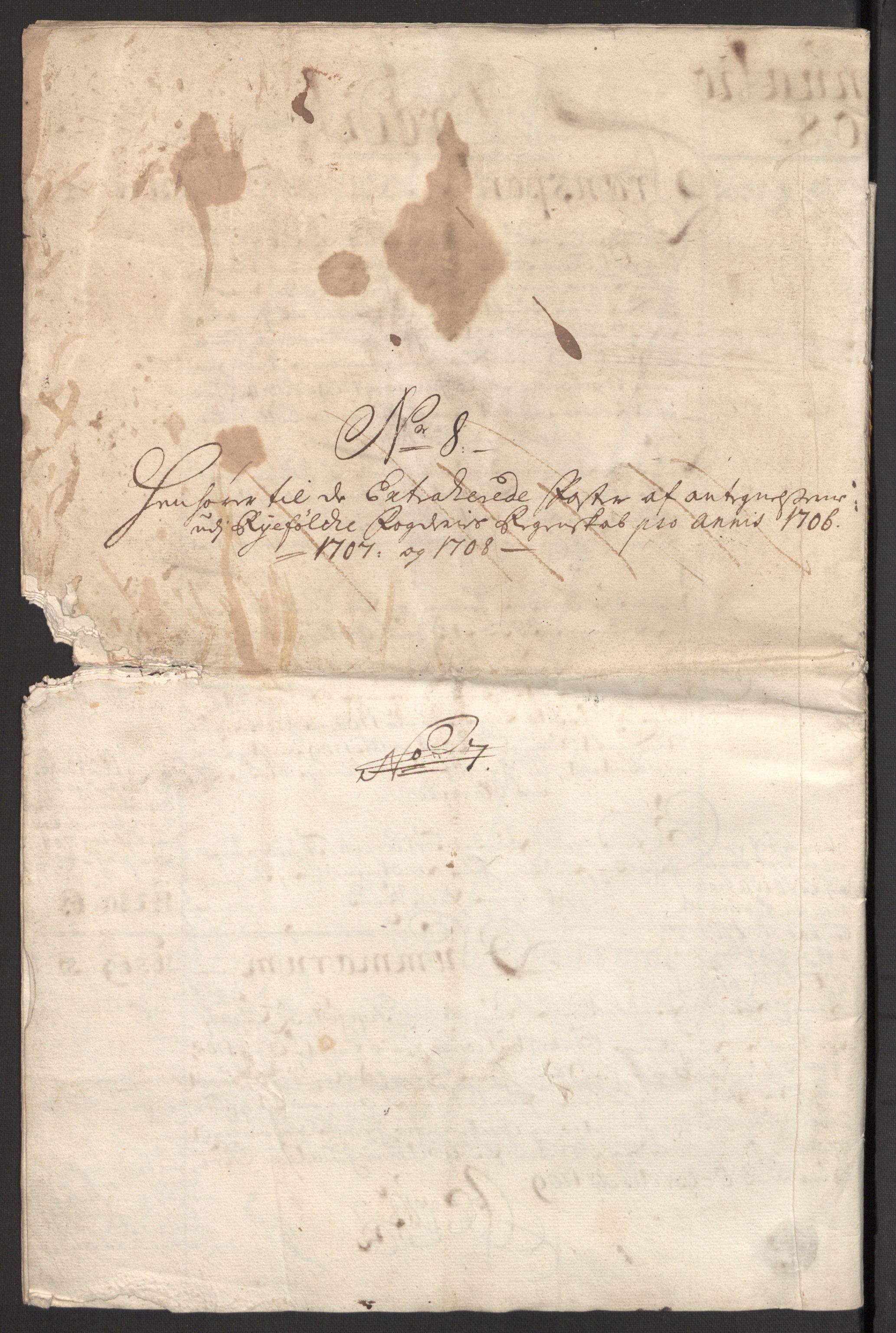 Rentekammeret inntil 1814, Reviderte regnskaper, Fogderegnskap, AV/RA-EA-4092/R47/L2861: Fogderegnskap Ryfylke, 1706-1709, s. 178