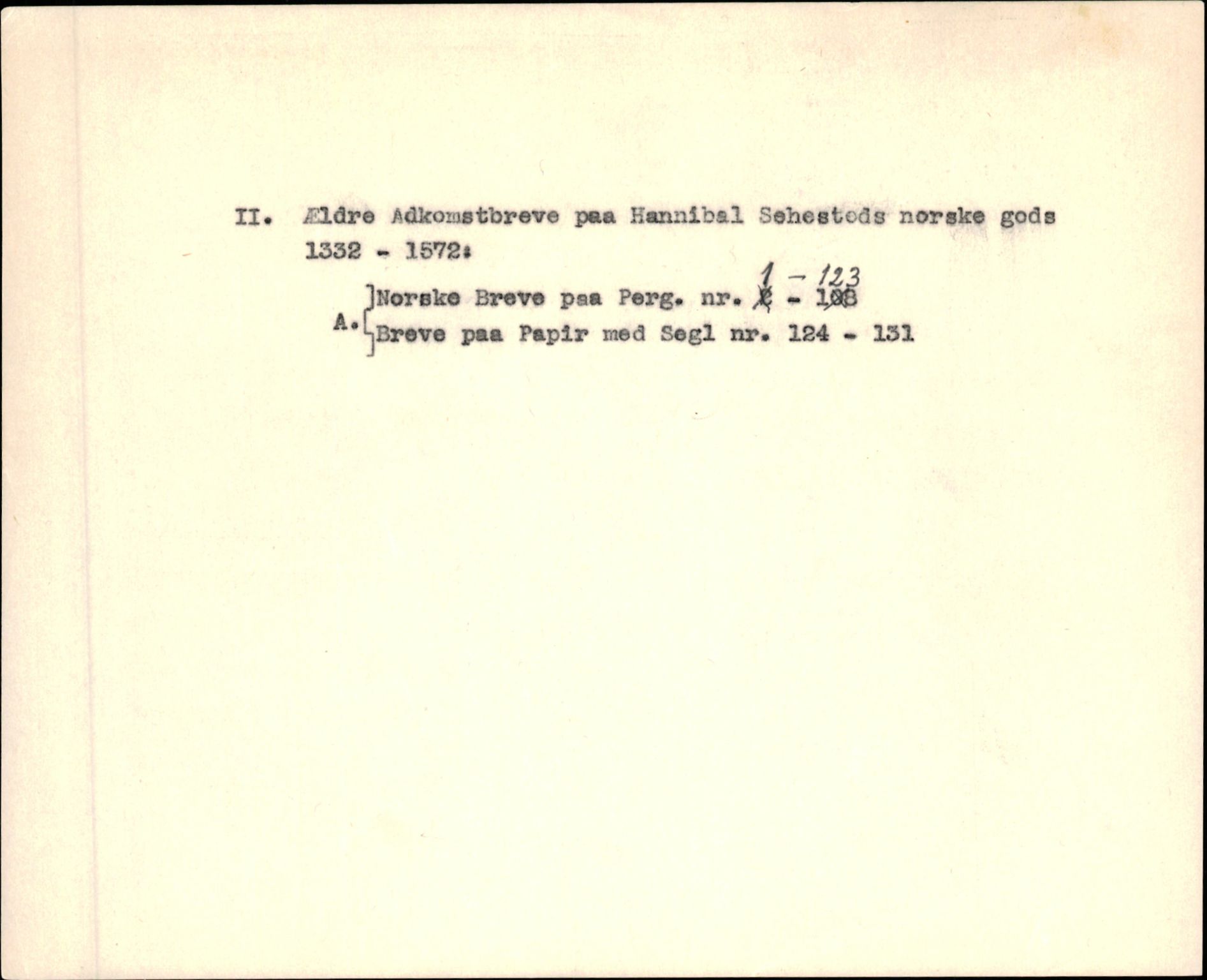 Riksarkivets diplomsamling, AV/RA-EA-5965/F35/F35f/L0001: Regestsedler: Diplomer fra DRA 1937 og 1996, s. 217