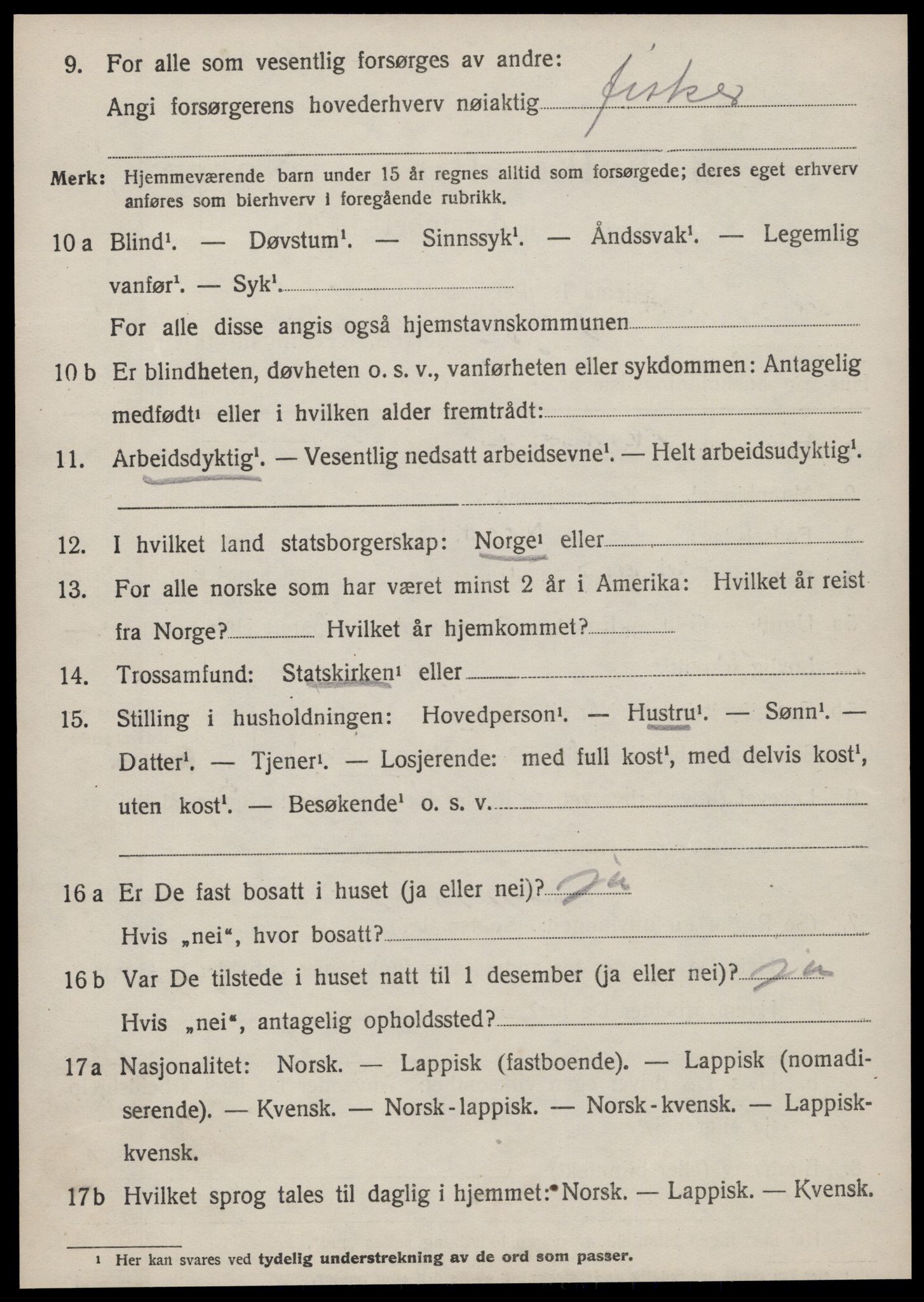 SAT, Folketelling 1920 for 1619 Sør-Frøya herred, 1920, s. 4028