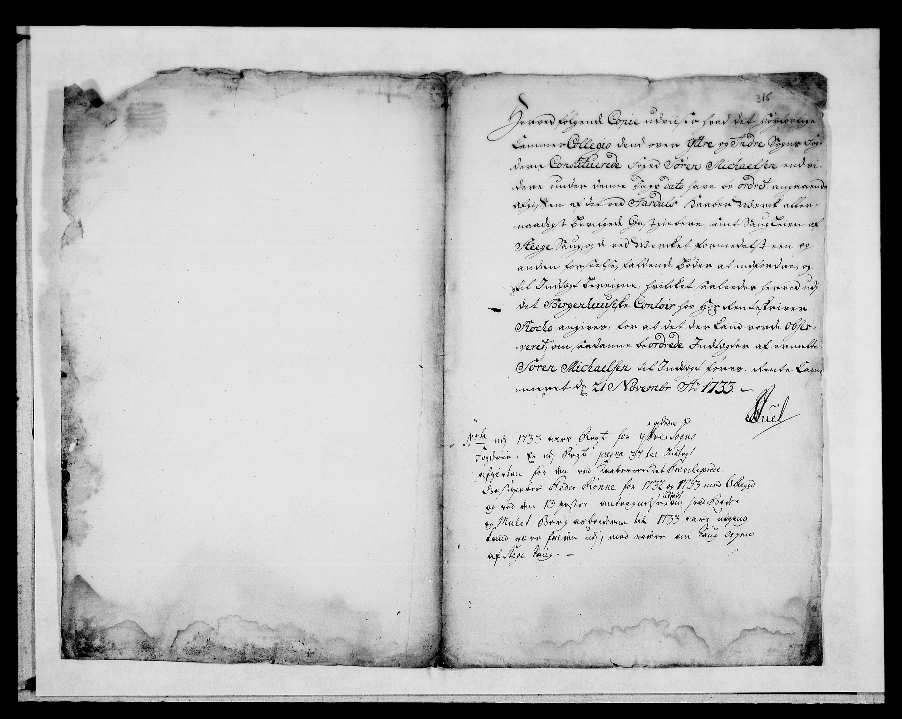 Rentekammeret inntil 1814, Reviderte regnskaper, Fogderegnskap, AV/RA-EA-4092/R52/L3338: Fogderegnskap Sogn, 1734, s. 93