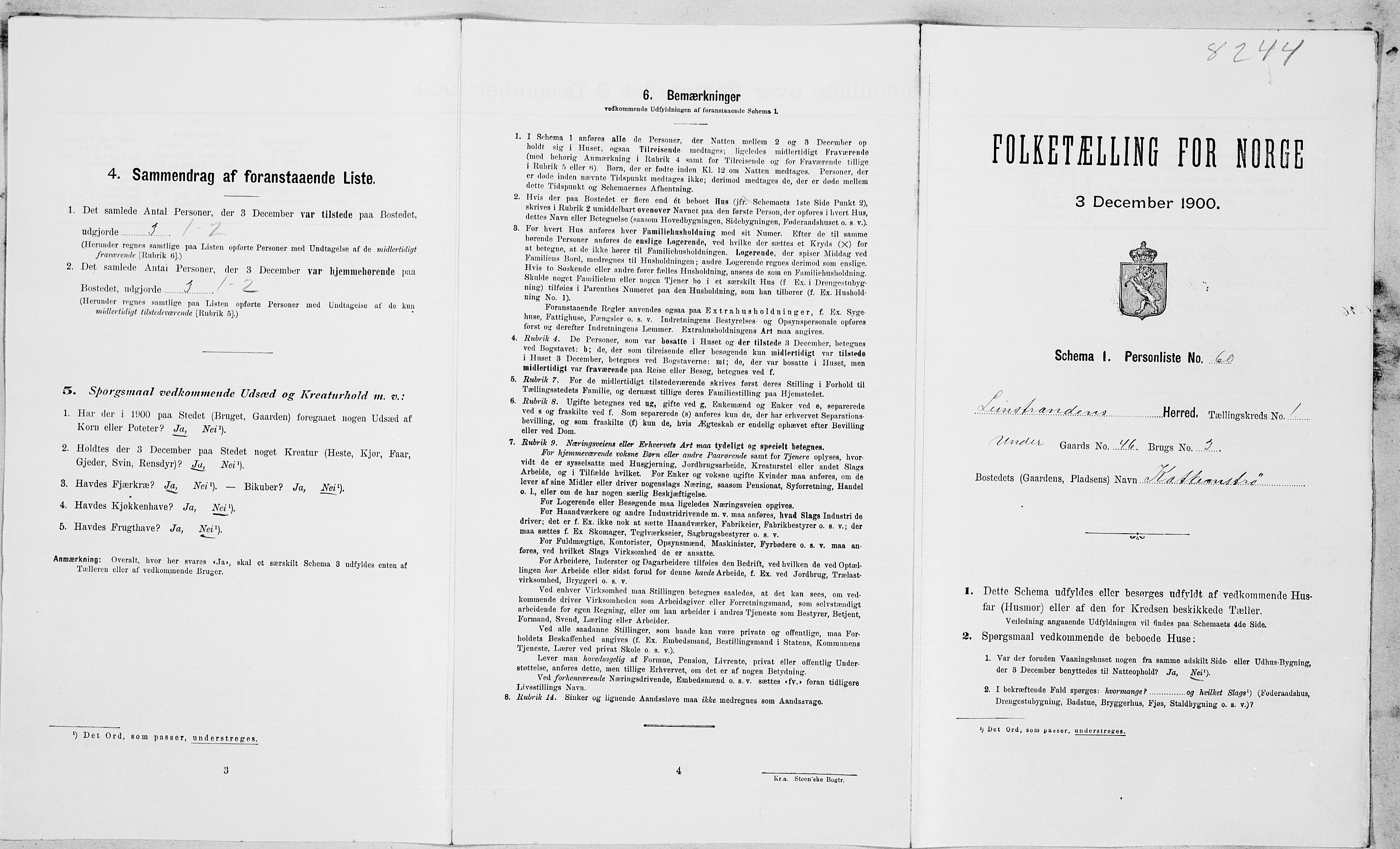 SAT, Folketelling 1900 for 1654 Leinstrand herred, 1900, s. 139
