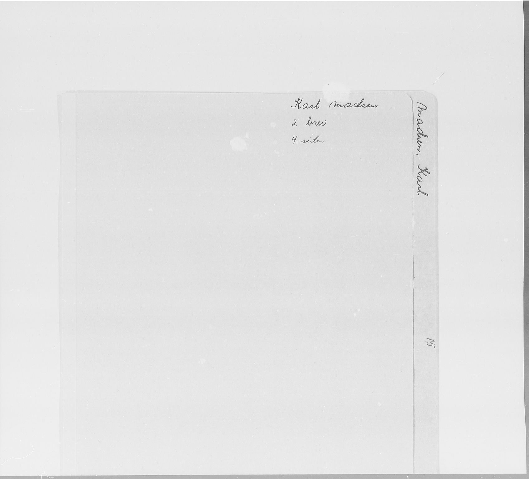 Skredsvig, Christian, AV/RA-PA-0353/E/L0001: Privatbrev fra enkeltpersoner, 1888-1961, s. 159