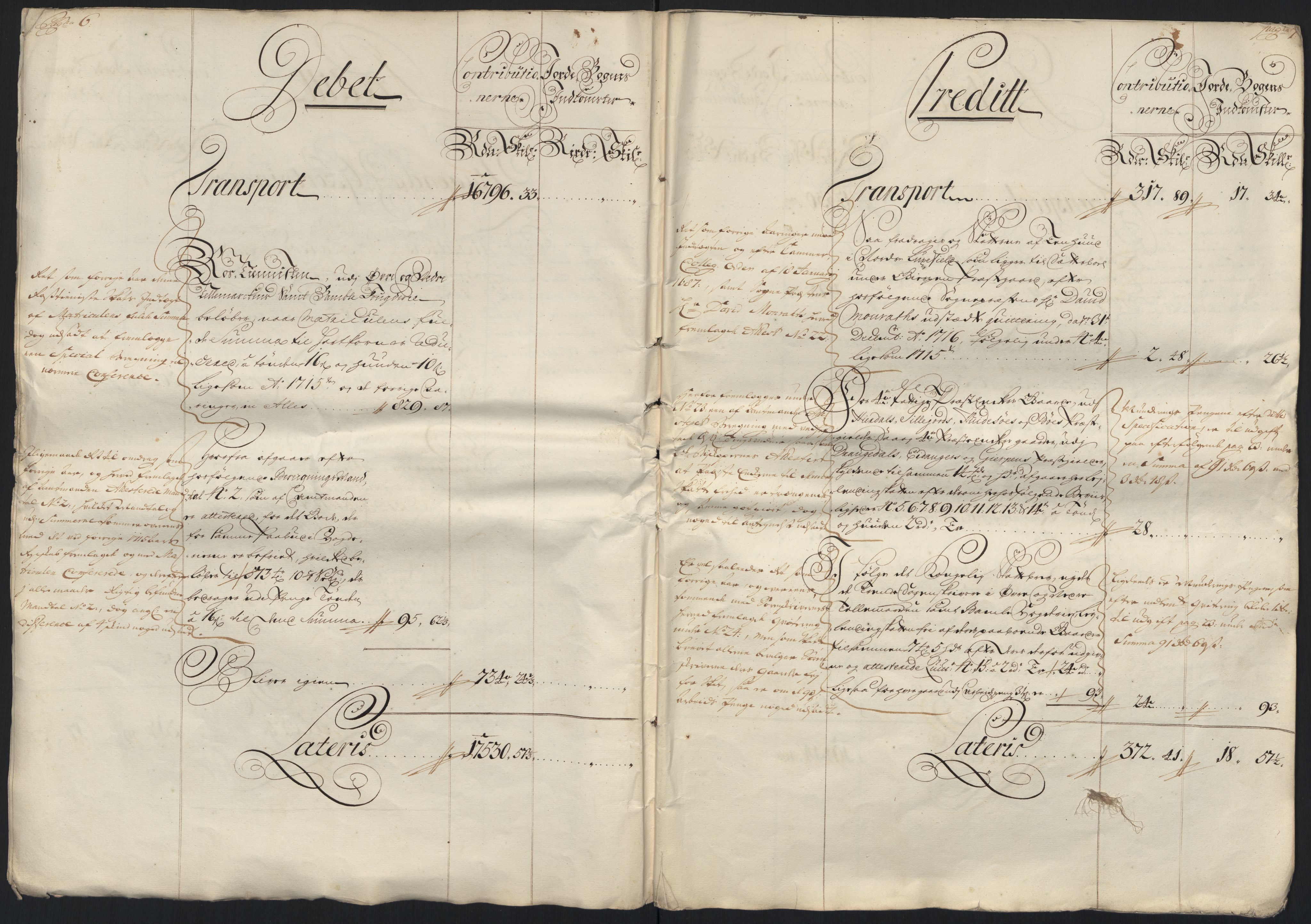 Rentekammeret inntil 1814, Reviderte regnskaper, Fogderegnskap, AV/RA-EA-4092/R36/L2128: Fogderegnskap Øvre og Nedre Telemark og Bamble, 1716, s. 6