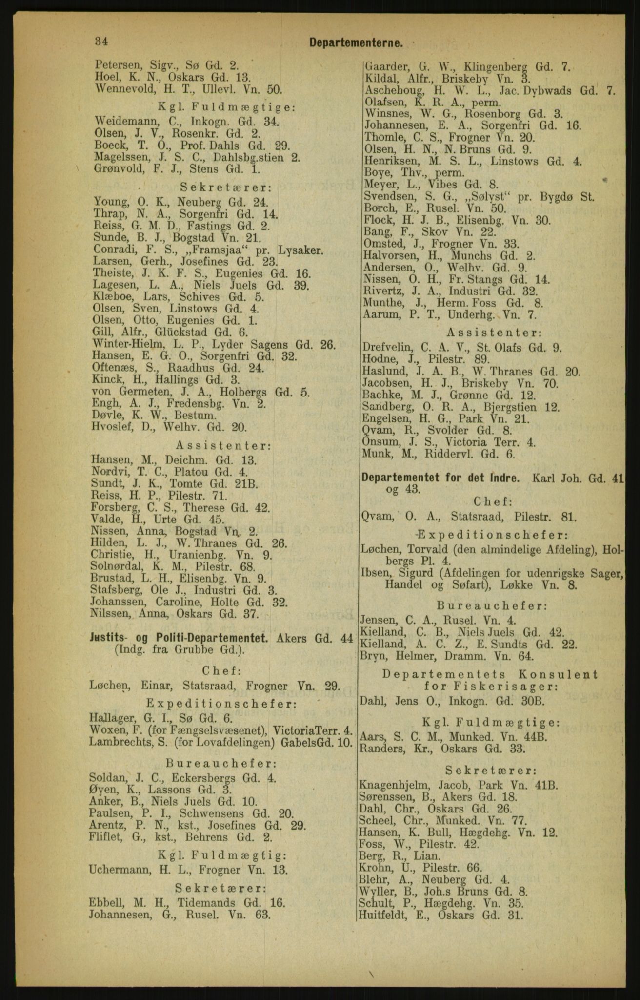 Kristiania/Oslo adressebok, PUBL/-, 1900, s. 34