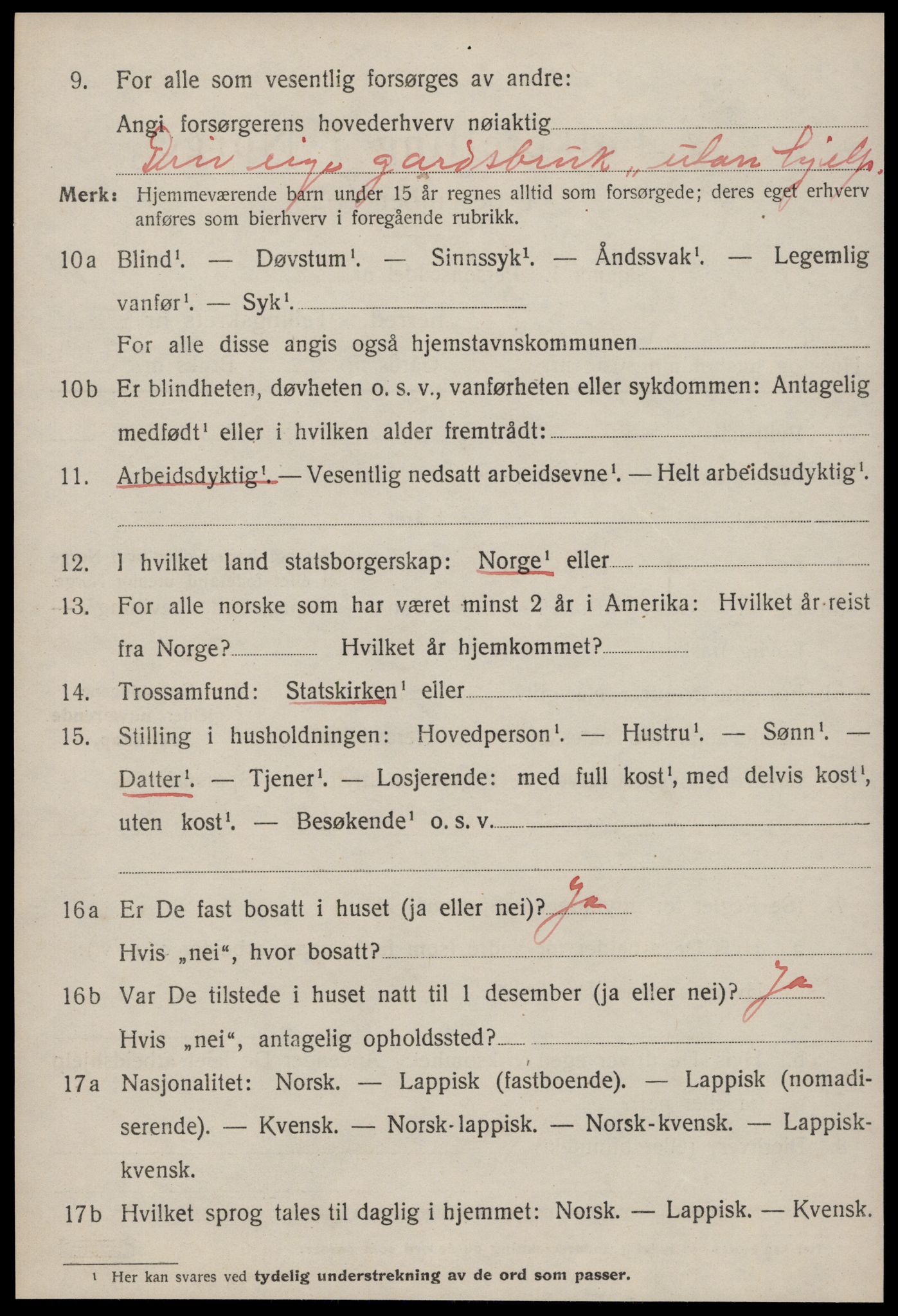SAT, Folketelling 1920 for 1653 Melhus herred, 1920, s. 6548