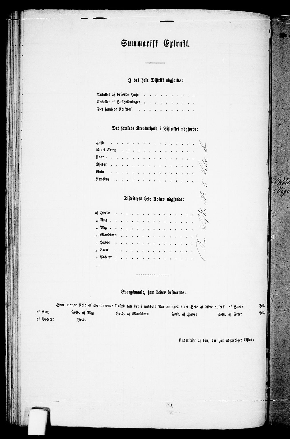 RA, Folketelling 1865 for 1029P Sør-Audnedal prestegjeld, 1865, s. 92