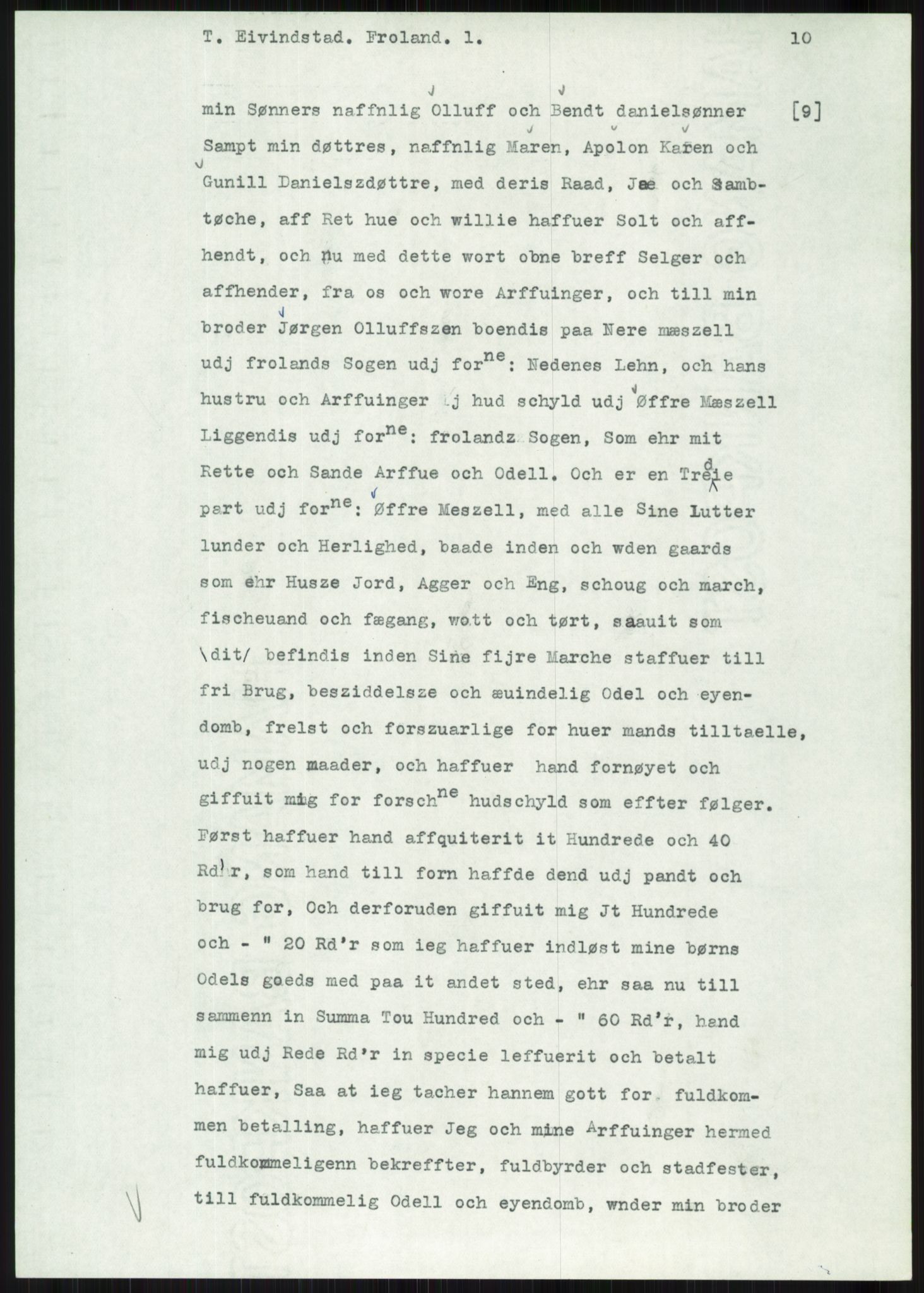 Samlinger til kildeutgivelse, Diplomavskriftsamlingen, AV/RA-EA-4053/H/Ha, s. 1722