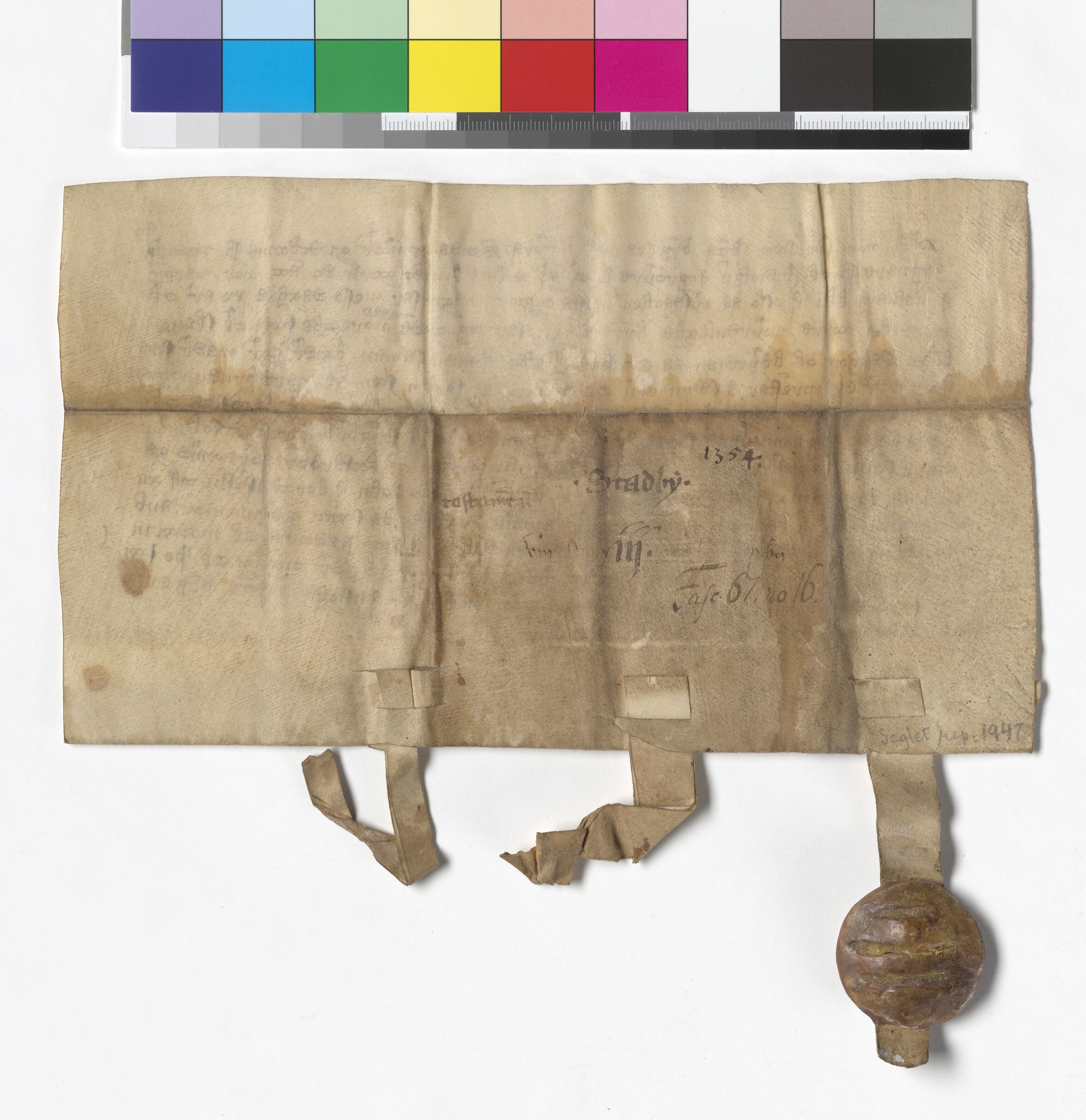 Riksarkivets diplomsamling, AV/RA-EA-5965/F05/L0169: NRA AM fasc. 67 nr. 16- 23, 1353-1371, s. 3