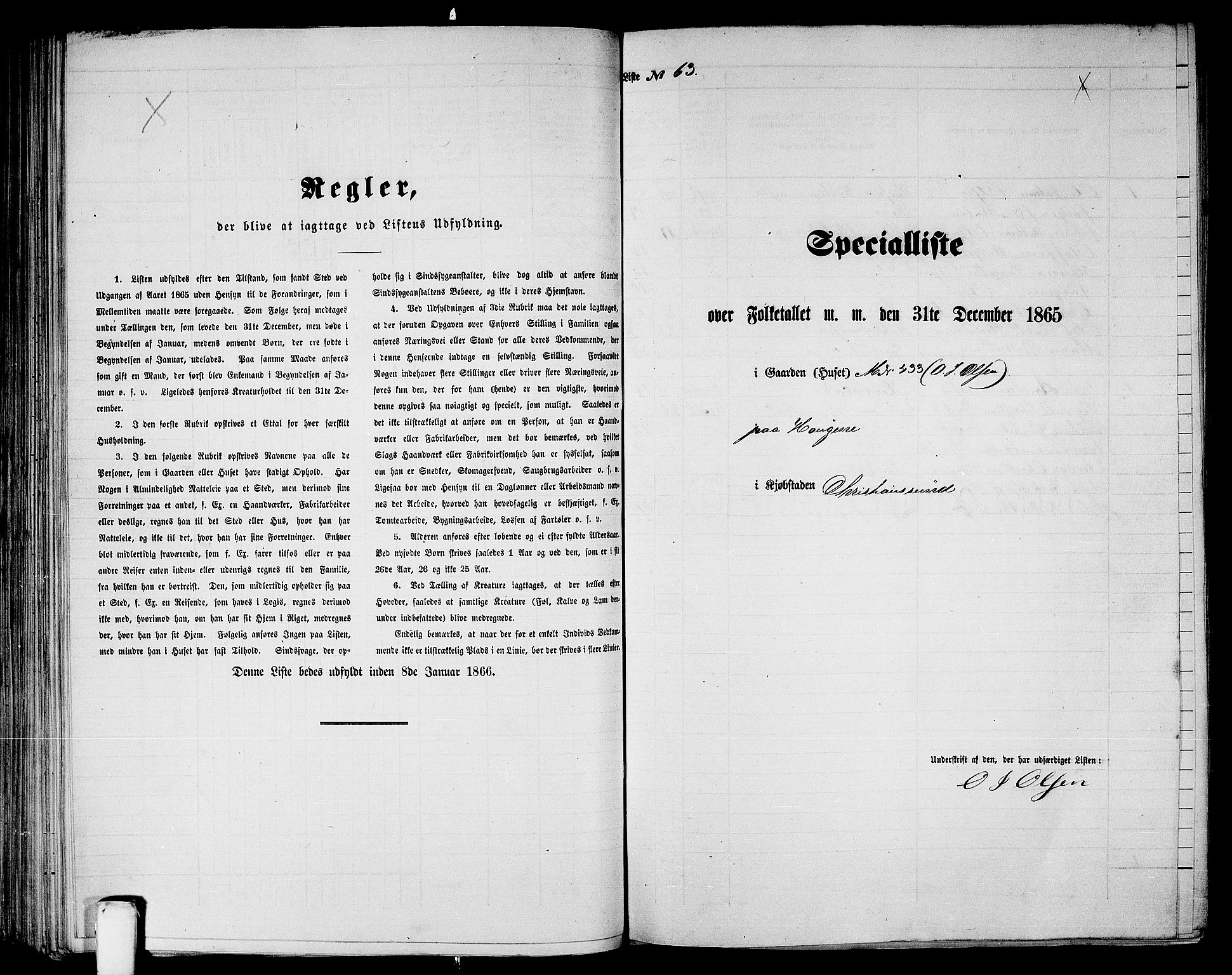 RA, Folketelling 1865 for 1503B Kristiansund prestegjeld, Kristiansund kjøpstad, 1865, s. 134