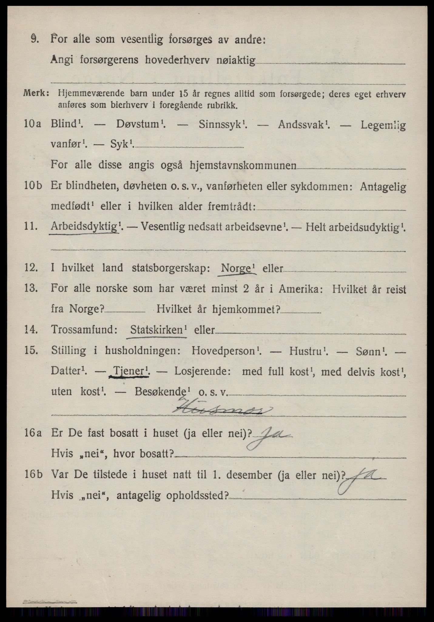 SAT, Folketelling 1920 for 1535 Vestnes herred, 1920, s. 4366