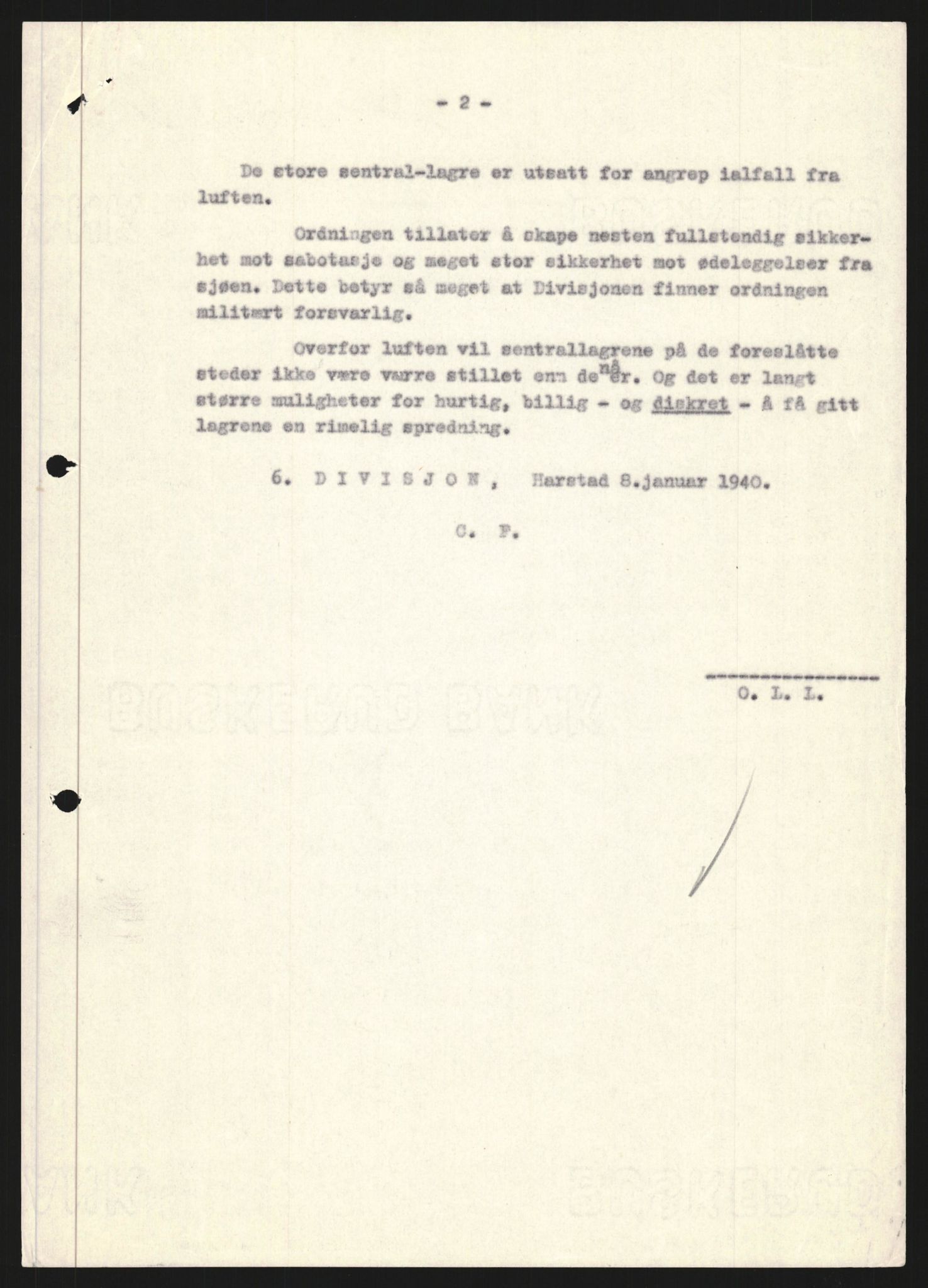 Forsvaret, Forsvarets krigshistoriske avdeling, AV/RA-RAFA-2017/Y/Yb/L0131: II-C-11-600  -  6. Divisjon / 6. Distriktskommando, 1936-1970, s. 758