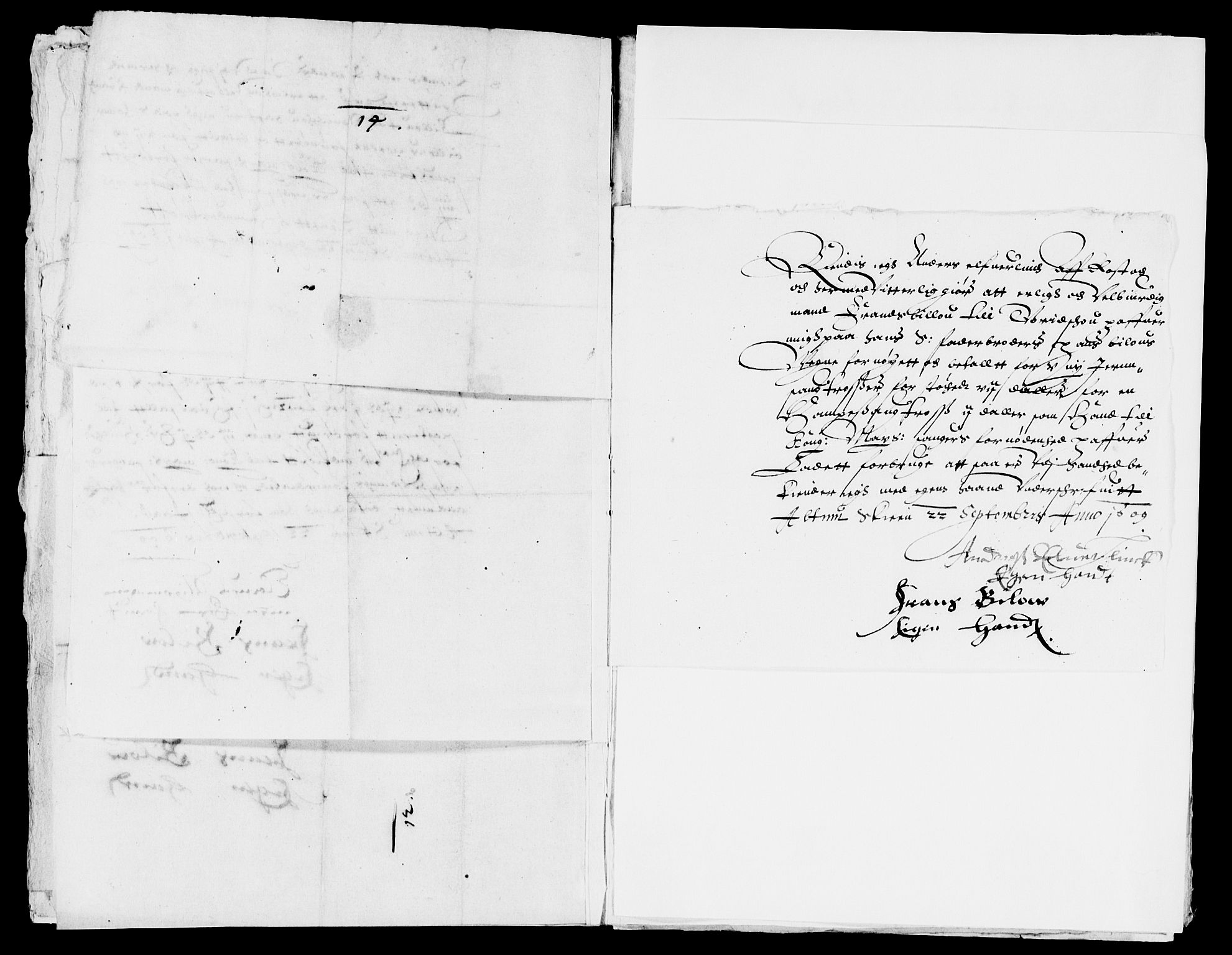 Rentekammeret inntil 1814, Reviderte regnskaper, Lensregnskaper, AV/RA-EA-5023/R/Rb/Rbp/L0003: Bratsberg len, 1608-1611