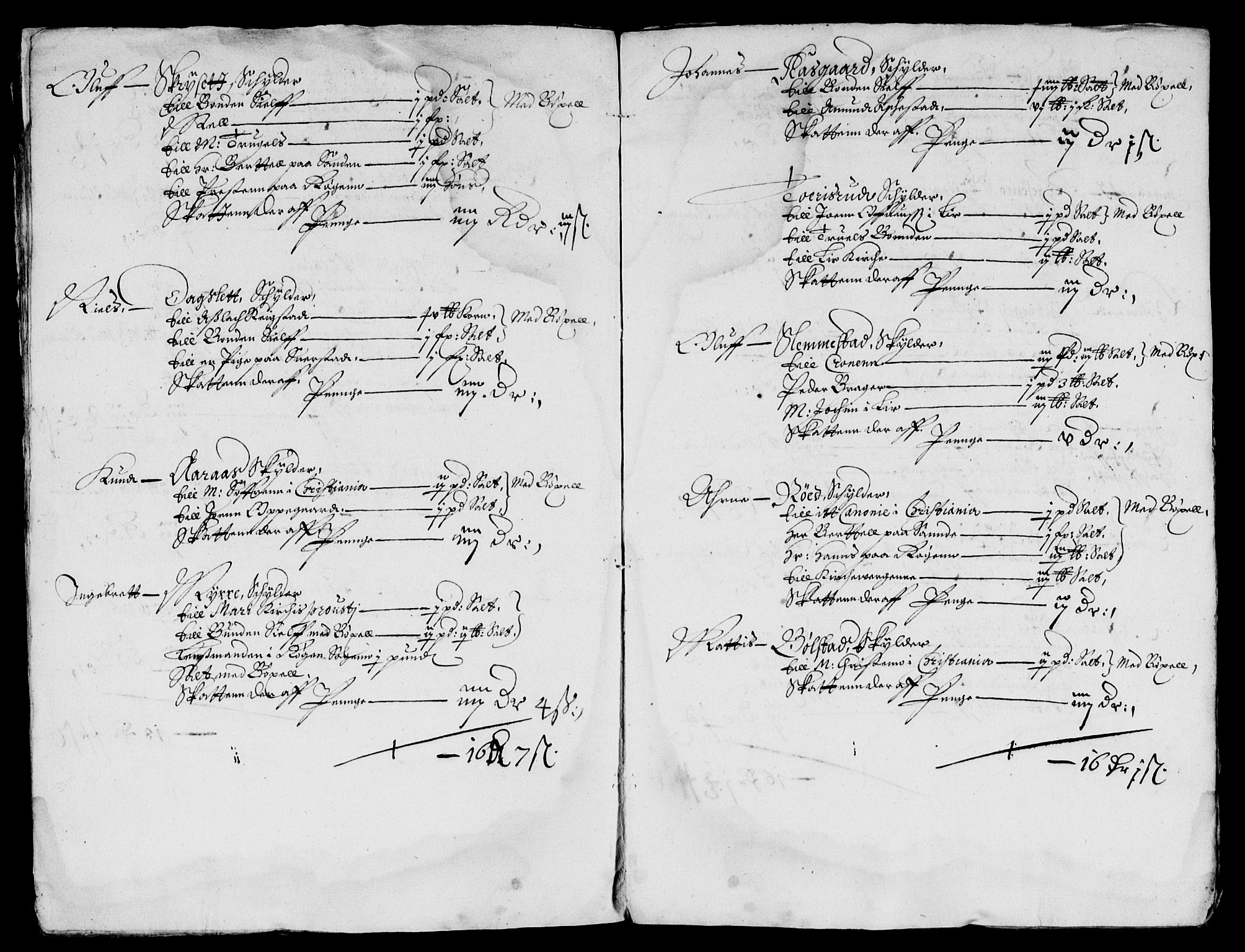 Rentekammeret inntil 1814, Reviderte regnskaper, Lensregnskaper, AV/RA-EA-5023/R/Rb/Rba/L0221: Akershus len, 1652-1655