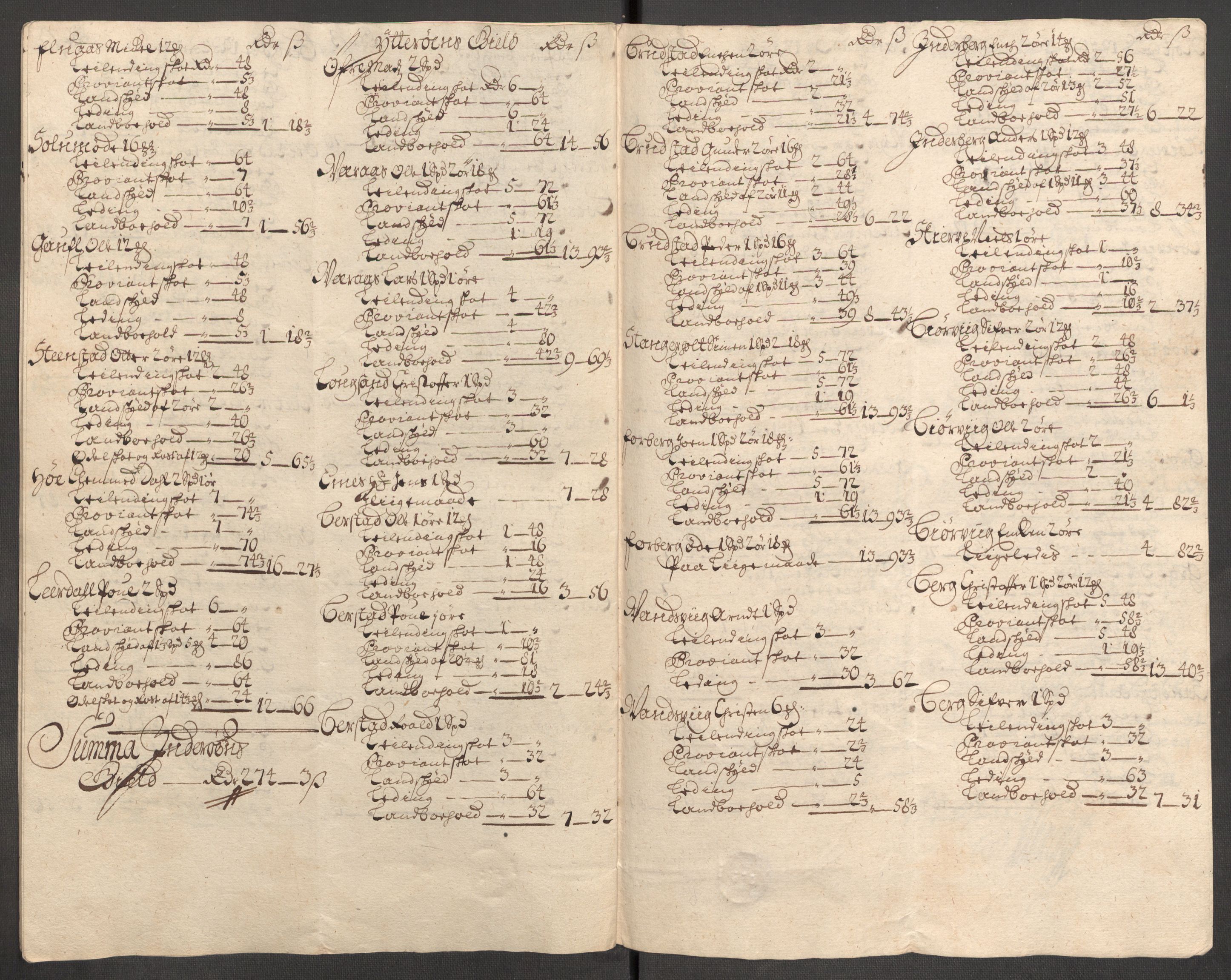 Rentekammeret inntil 1814, Reviderte regnskaper, Fogderegnskap, RA/EA-4092/R63/L4314: Fogderegnskap Inderøy, 1705, s. 185