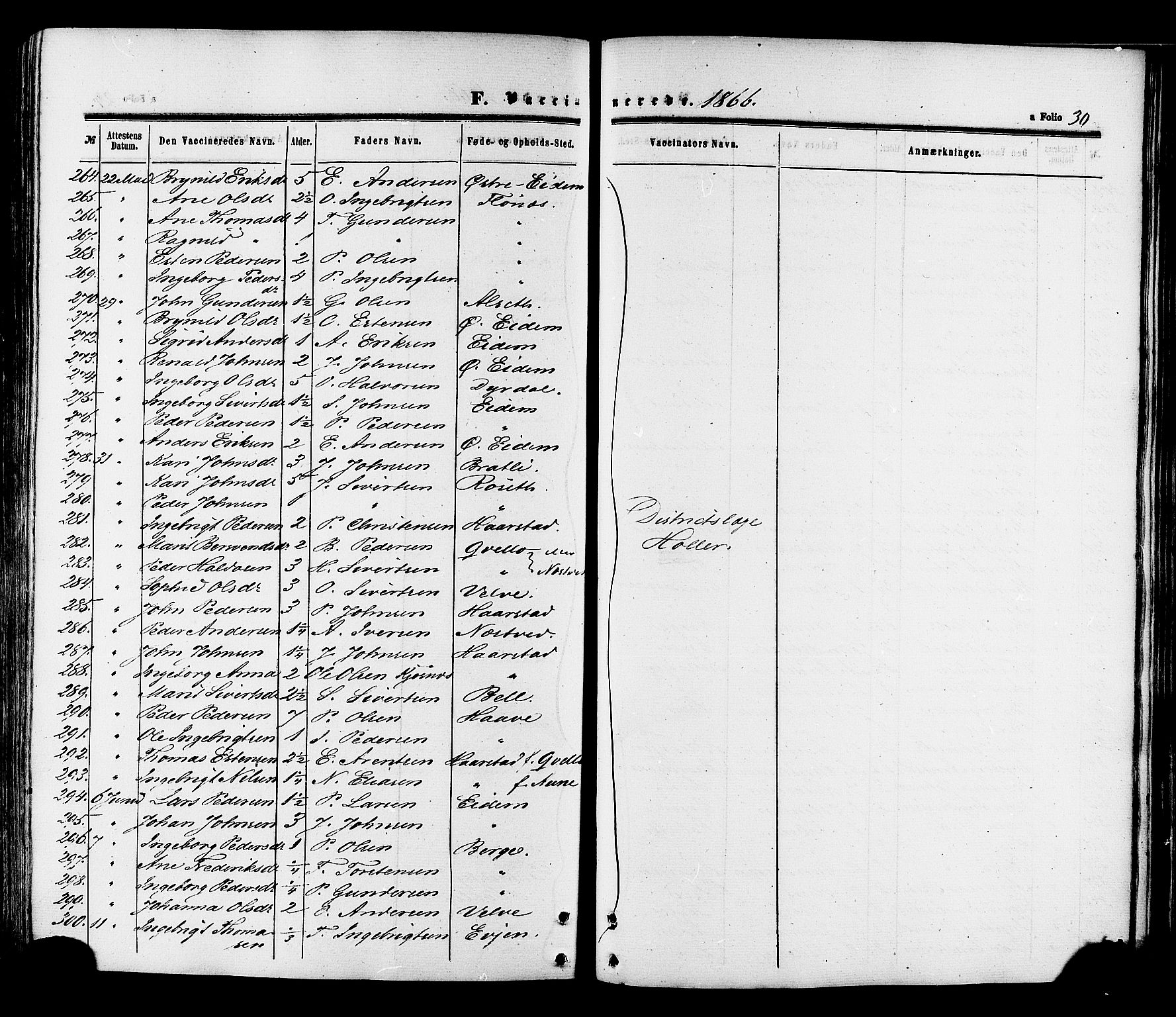 Ministerialprotokoller, klokkerbøker og fødselsregistre - Sør-Trøndelag, AV/SAT-A-1456/695/L1147: Ministerialbok nr. 695A07, 1860-1877, s. 30