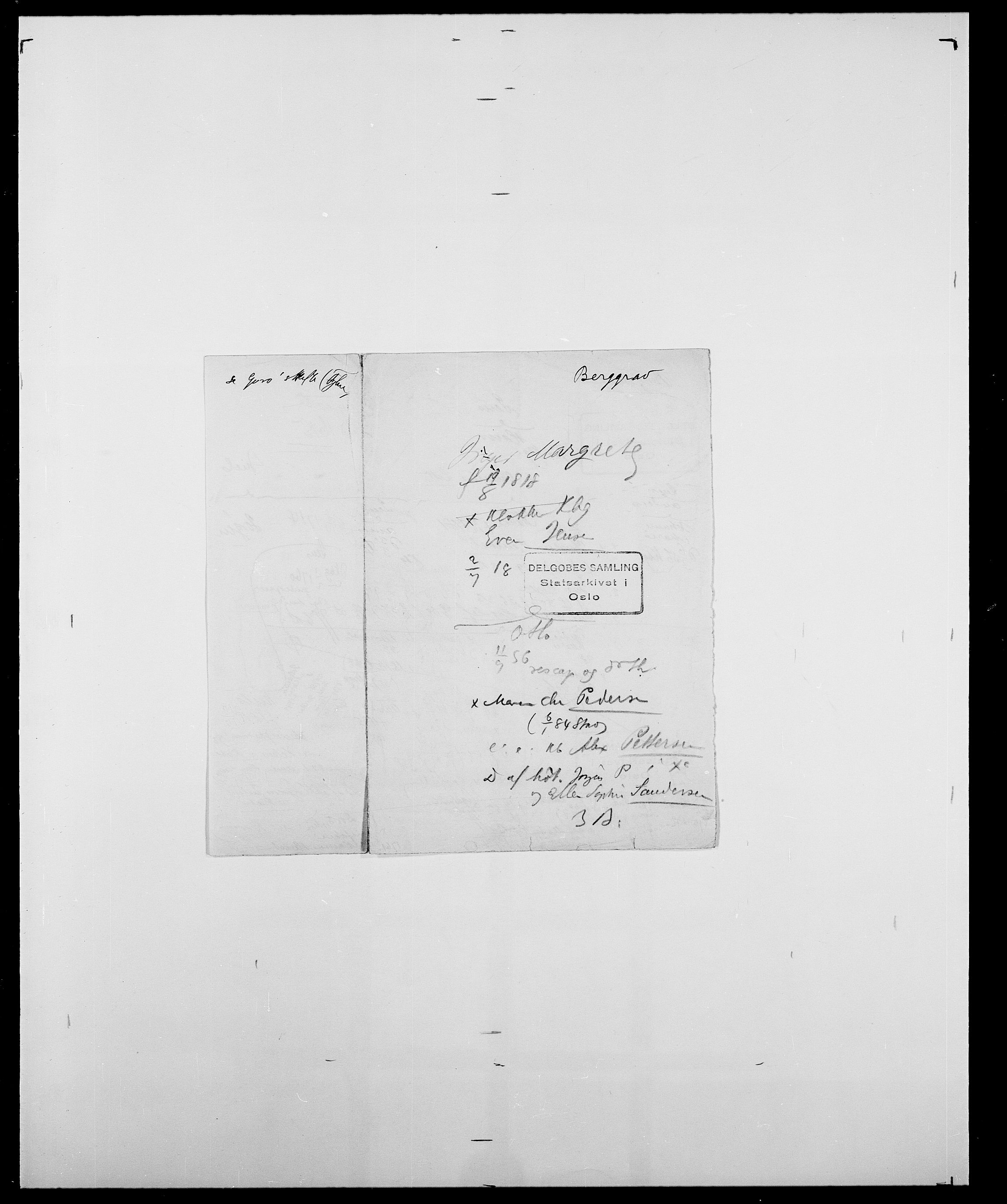 Delgobe, Charles Antoine - samling, SAO/PAO-0038/D/Da/L0004: Bergendahl - Blære, s. 24