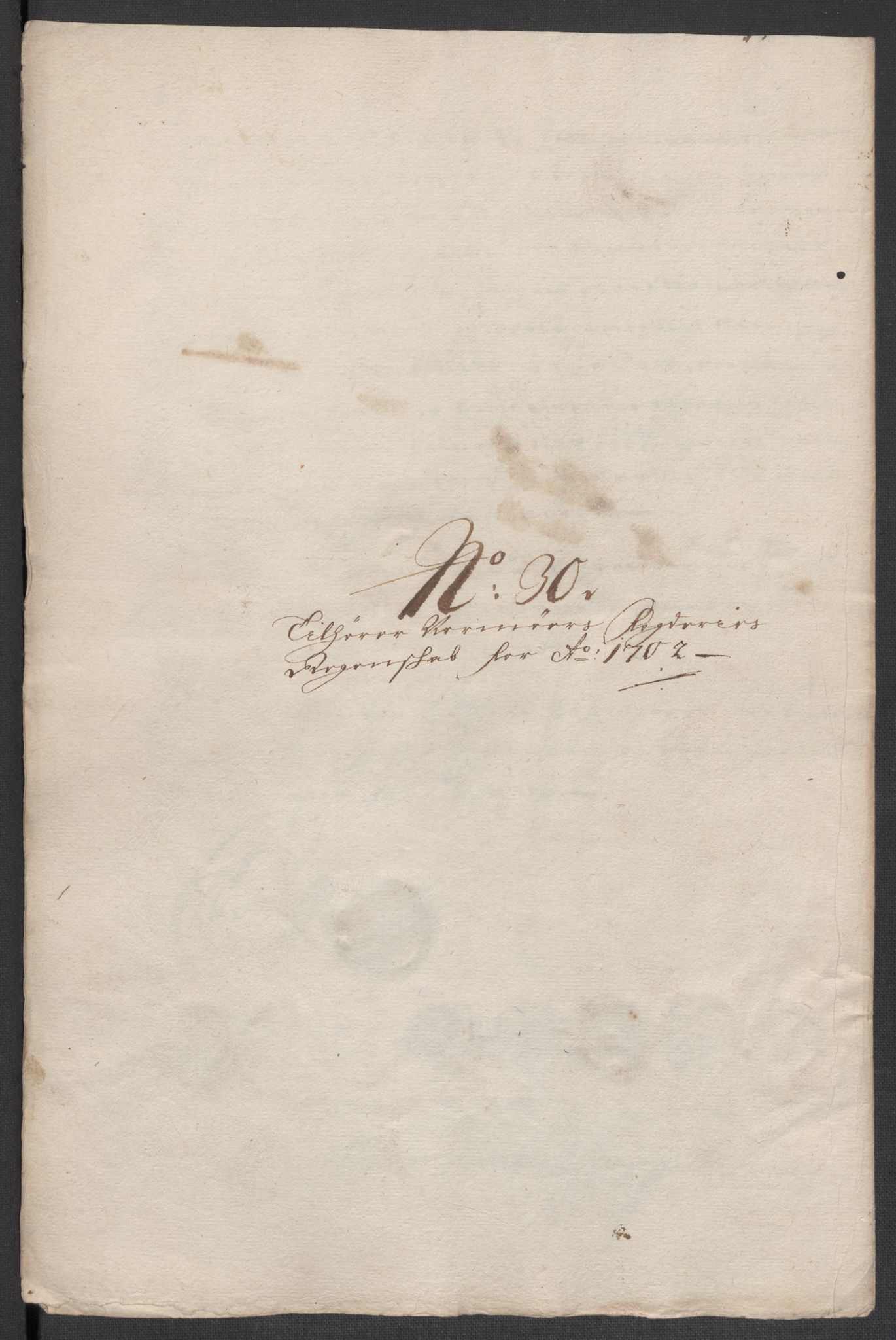 Rentekammeret inntil 1814, Reviderte regnskaper, Fogderegnskap, RA/EA-4092/R56/L3739: Fogderegnskap Nordmøre, 1700-1702, s. 536
