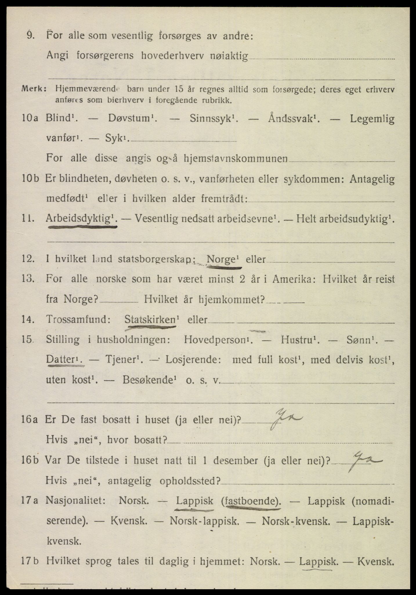 SAT, Folketelling 1920 for 1711 Meråker herred, 1920, s. 4617