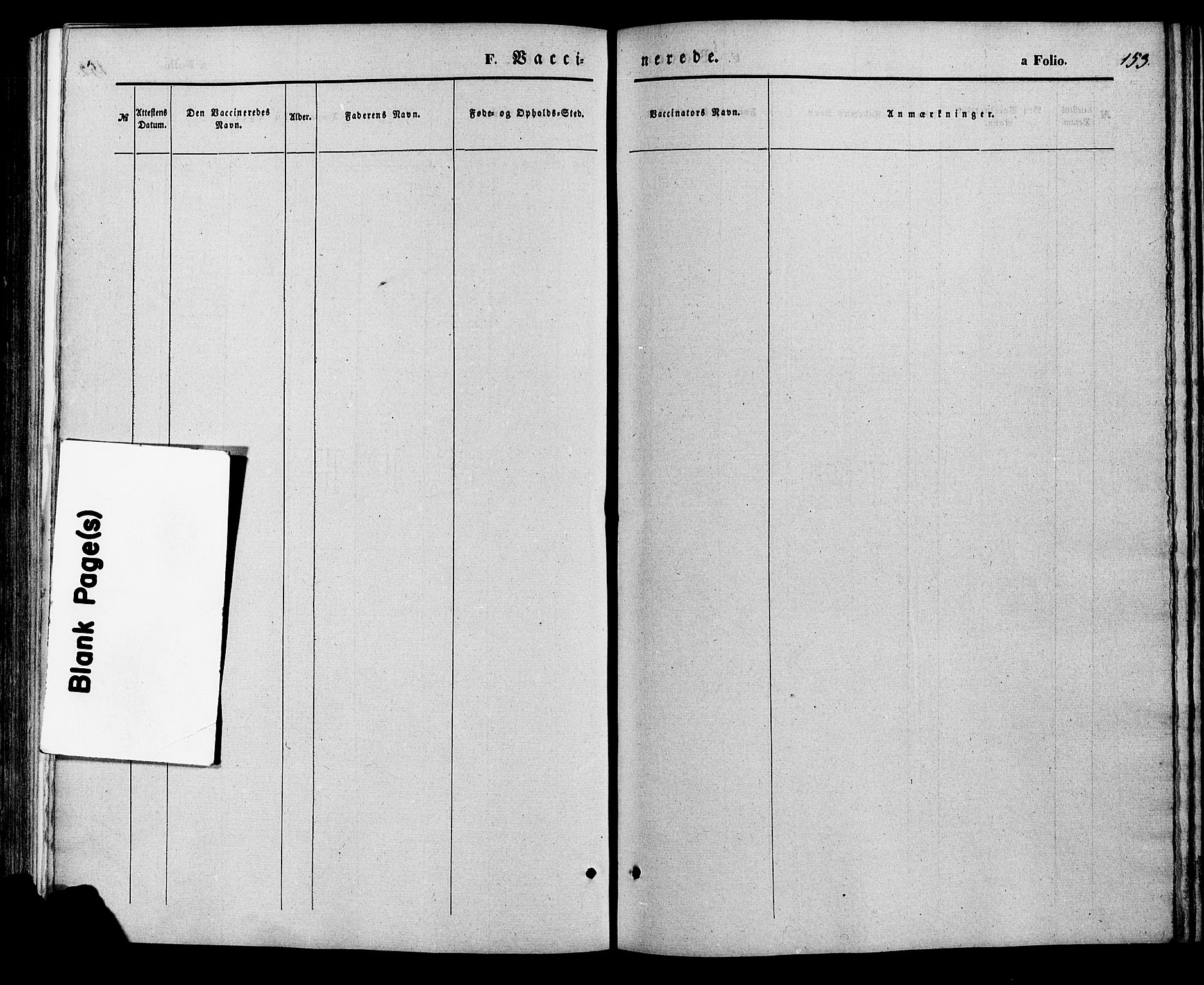 Herefoss sokneprestkontor, SAK/1111-0019/F/Fa/Faa/L0002: Ministerialbok nr. A 2, 1861-1886, s. 153