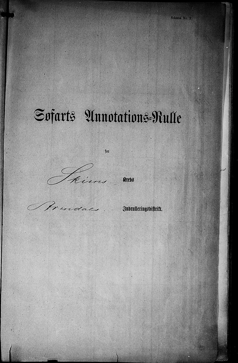 Skien innrulleringskontor, AV/SAKO-A-832/F/Fc/L0005: Annotasjonsrulle, 1899, s. 2