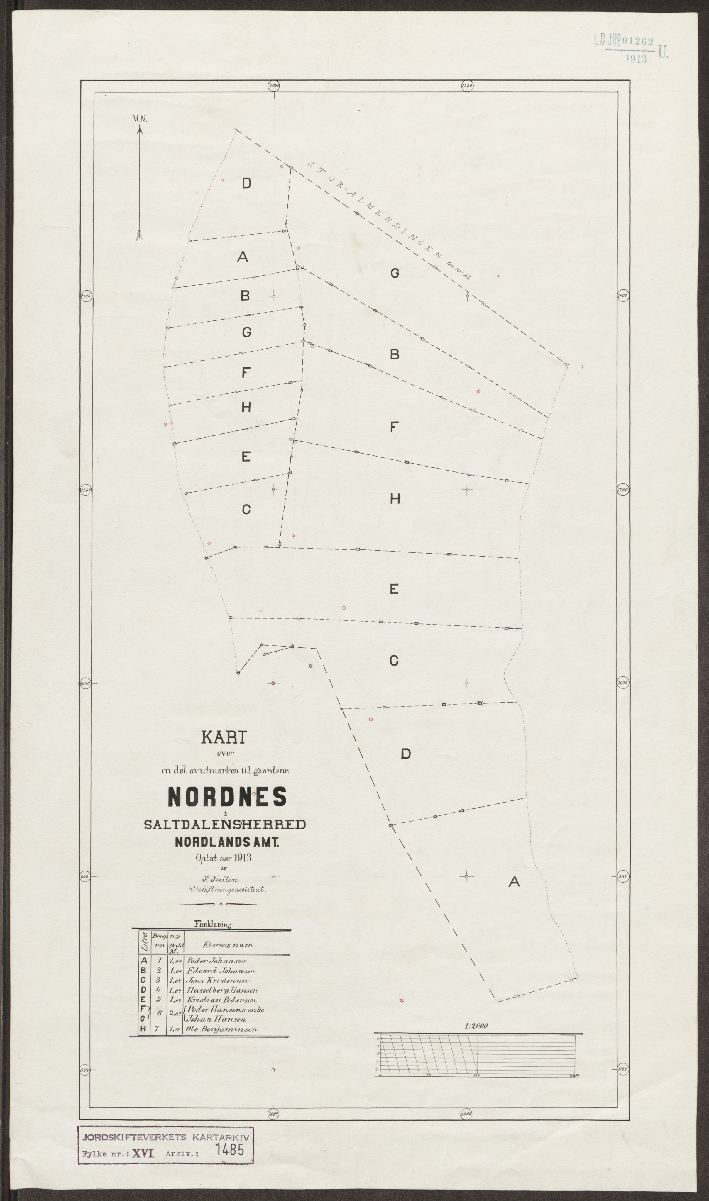 Jordskifteverkets kartarkiv, AV/RA-S-3929/T, 1859-1988, s. 1684