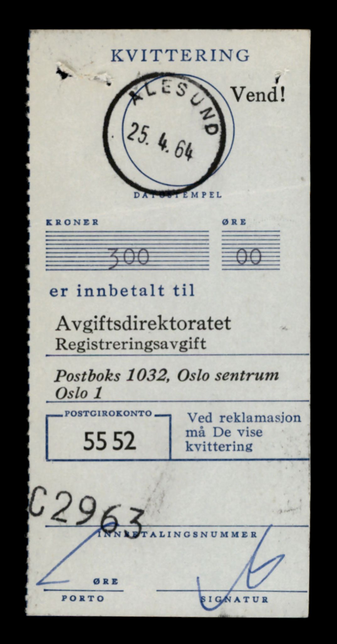 Møre og Romsdal vegkontor - Ålesund trafikkstasjon, SAT/A-4099/F/Fe/L0002: Registreringskort for kjøretøy T 128 - T 231, 1927-1998, s. 2836