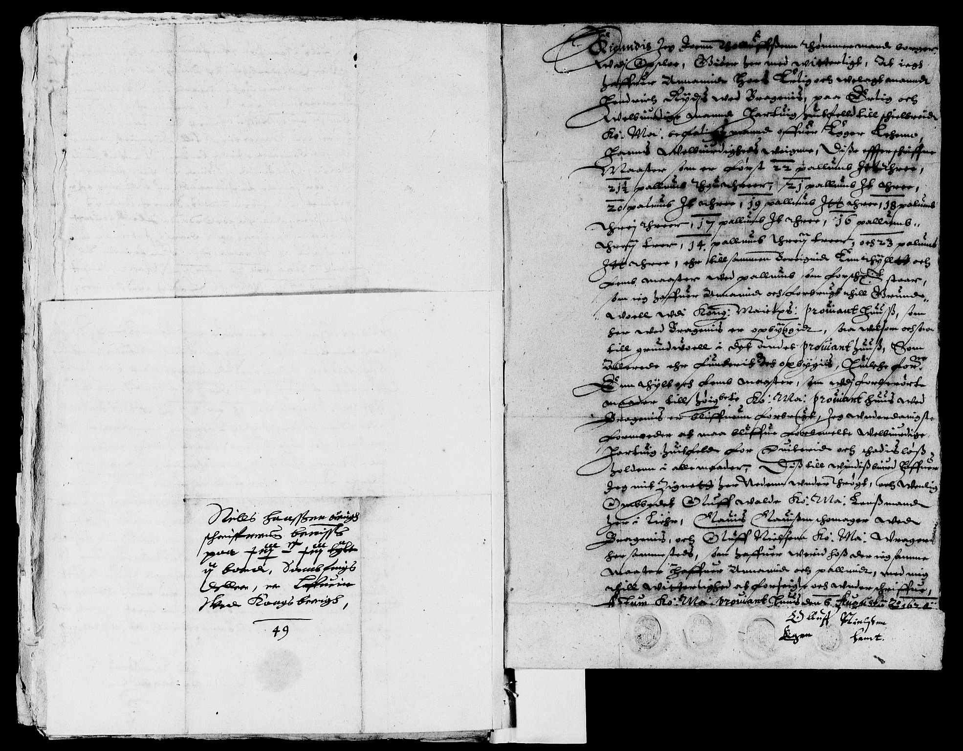 Rentekammeret inntil 1814, Reviderte regnskaper, Lensregnskaper, AV/RA-EA-5023/R/Rb/Rbm/L0003: Eiker len, 1622-1626