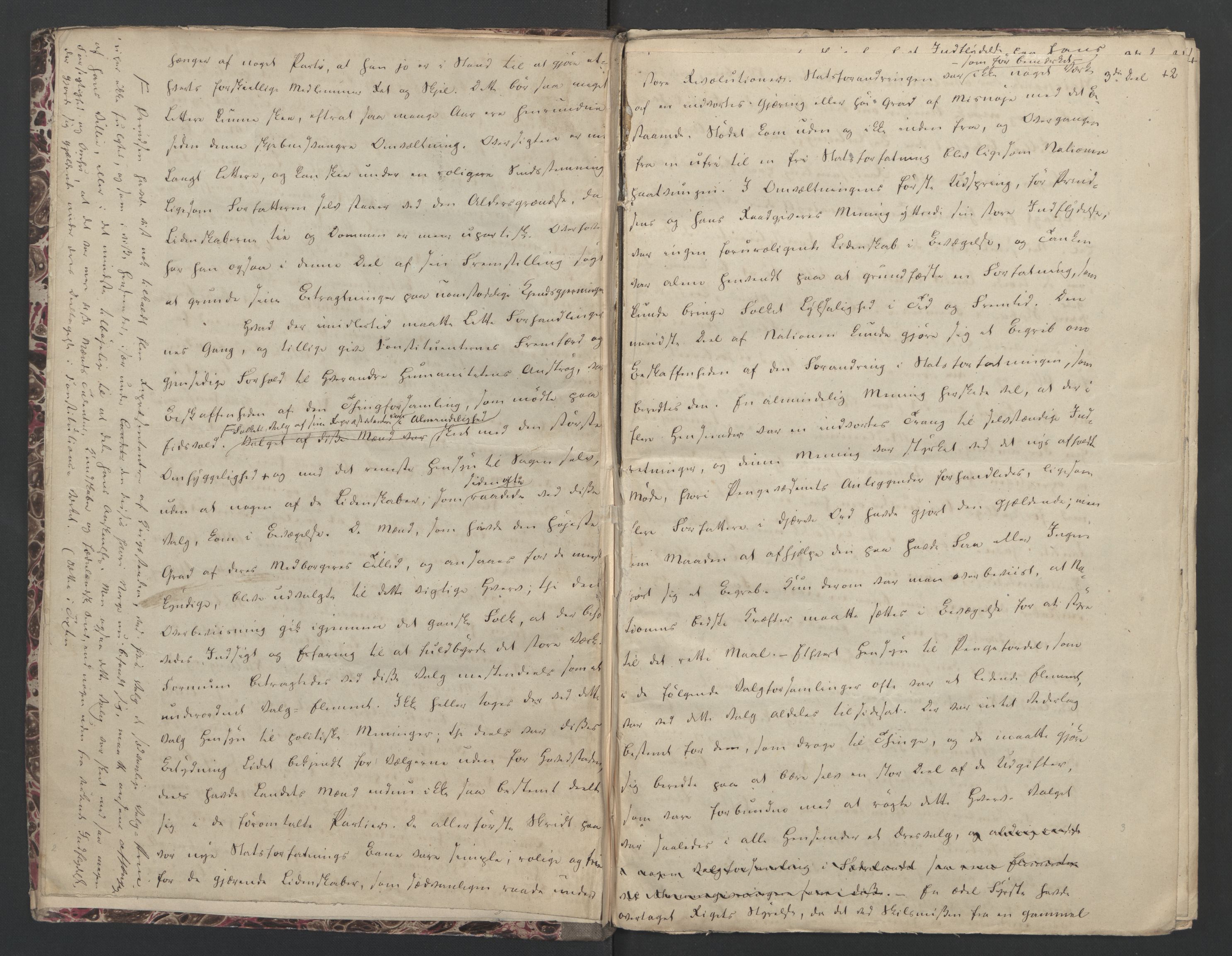 Faye, Andreas, AV/RA-PA-0015/F/Fh/L0030/0001: -- / Bind nr. 2 og 3 av Manuscriptet til Aalls erindringer m.m., s. 290