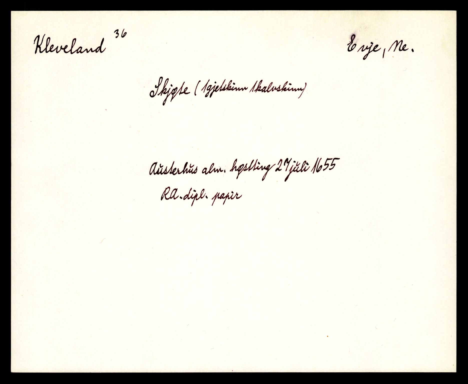 Riksarkivets diplomsamling, AV/RA-EA-5965/F35/F35e/L0024: Registreringssedler Aust-Agder 2, 1400-1700, s. 343