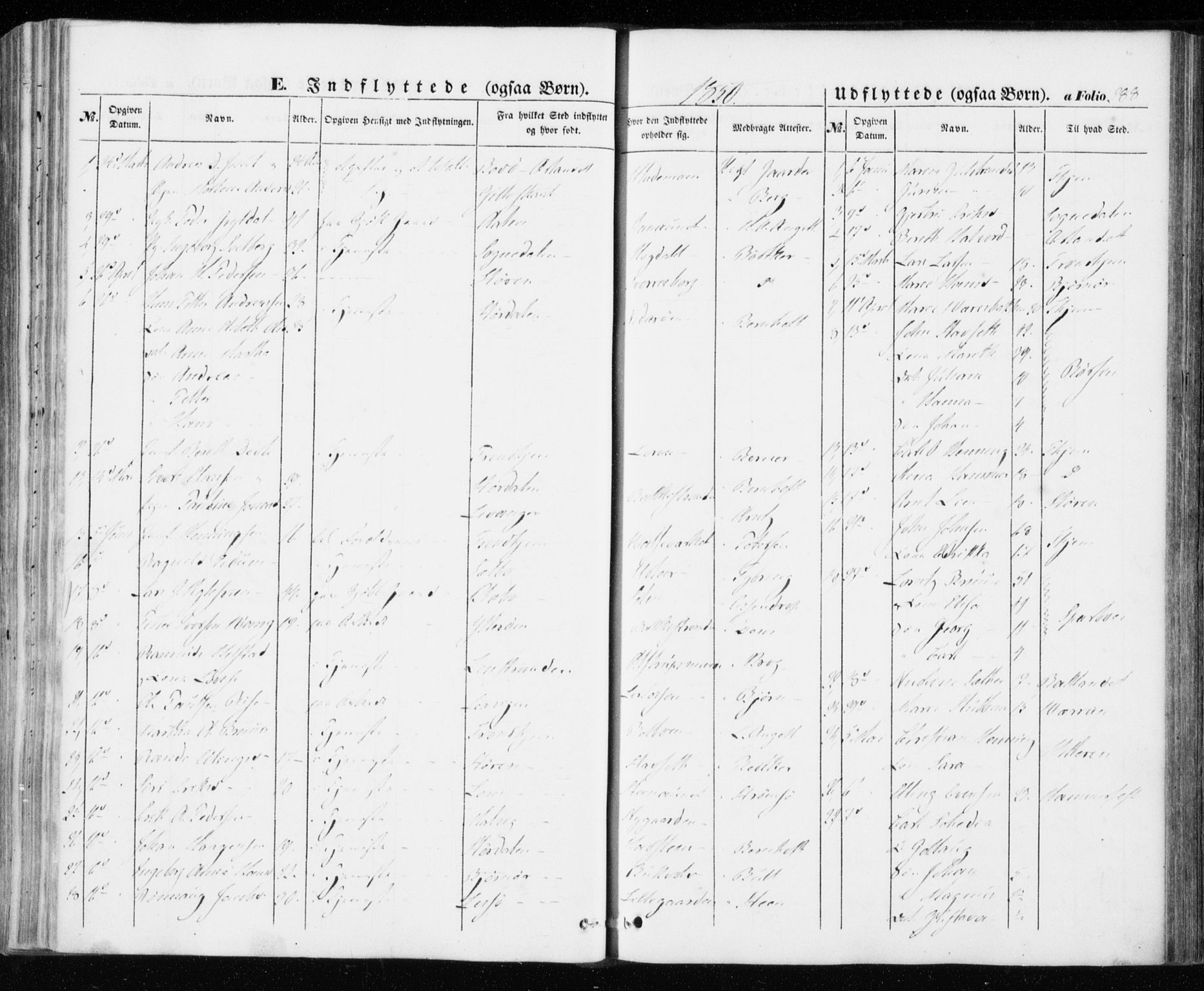 Ministerialprotokoller, klokkerbøker og fødselsregistre - Sør-Trøndelag, AV/SAT-A-1456/606/L0291: Ministerialbok nr. 606A06, 1848-1856, s. 288