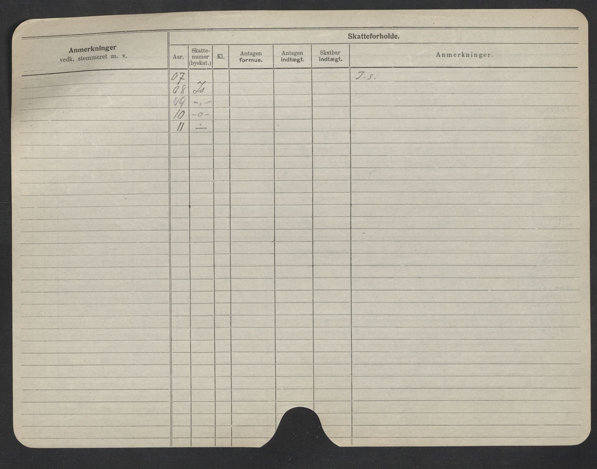 Oslo folkeregister, Registerkort, AV/SAO-A-11715/F/Fa/Fac/L0007: Menn, 1906-1914, s. 800b