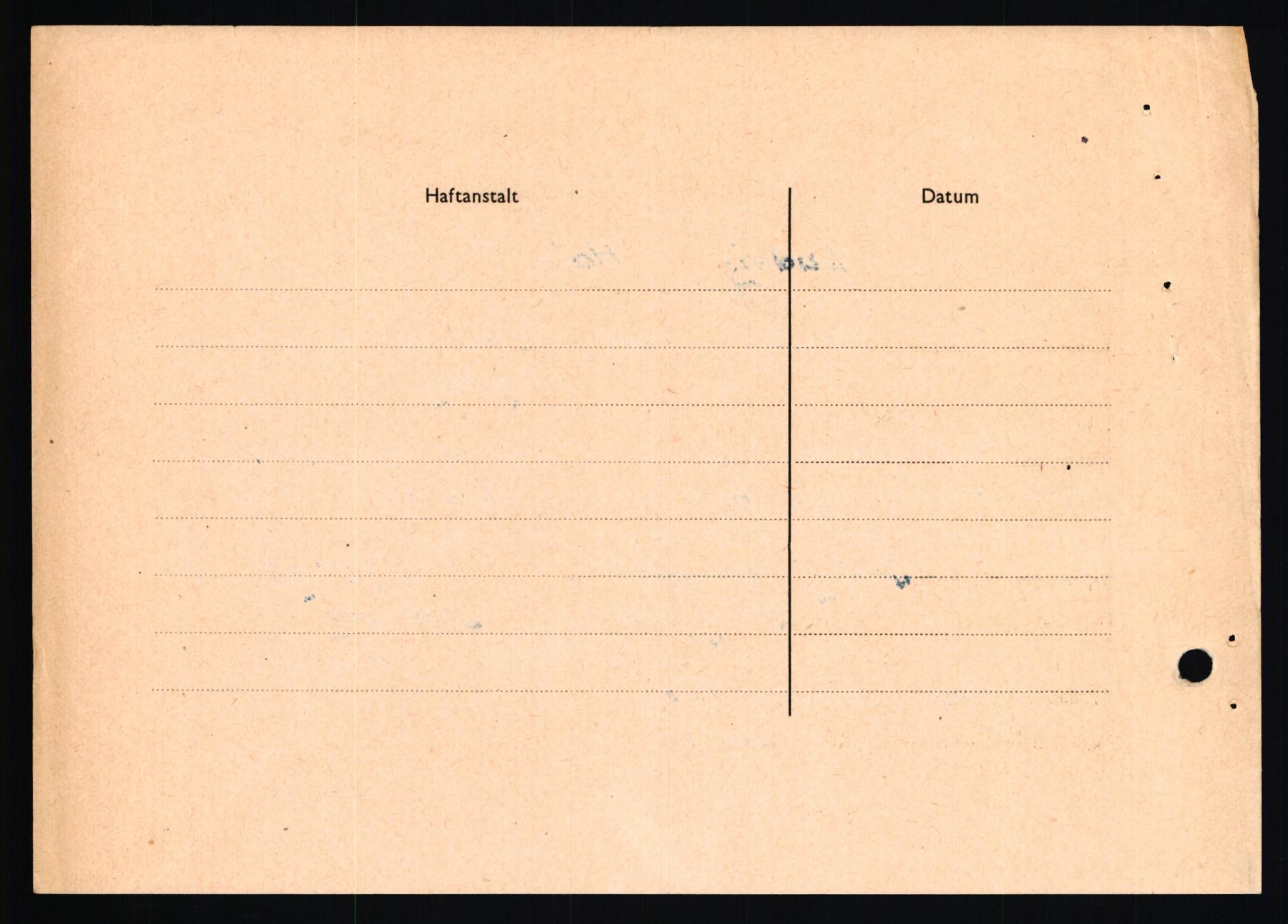 Forsvaret, Forsvarets overkommando II, RA/RAFA-3915/D/Db/L0011: CI Questionaires. Tyske okkupasjonsstyrker i Norge. Tyskere., 1945-1946, s. 321