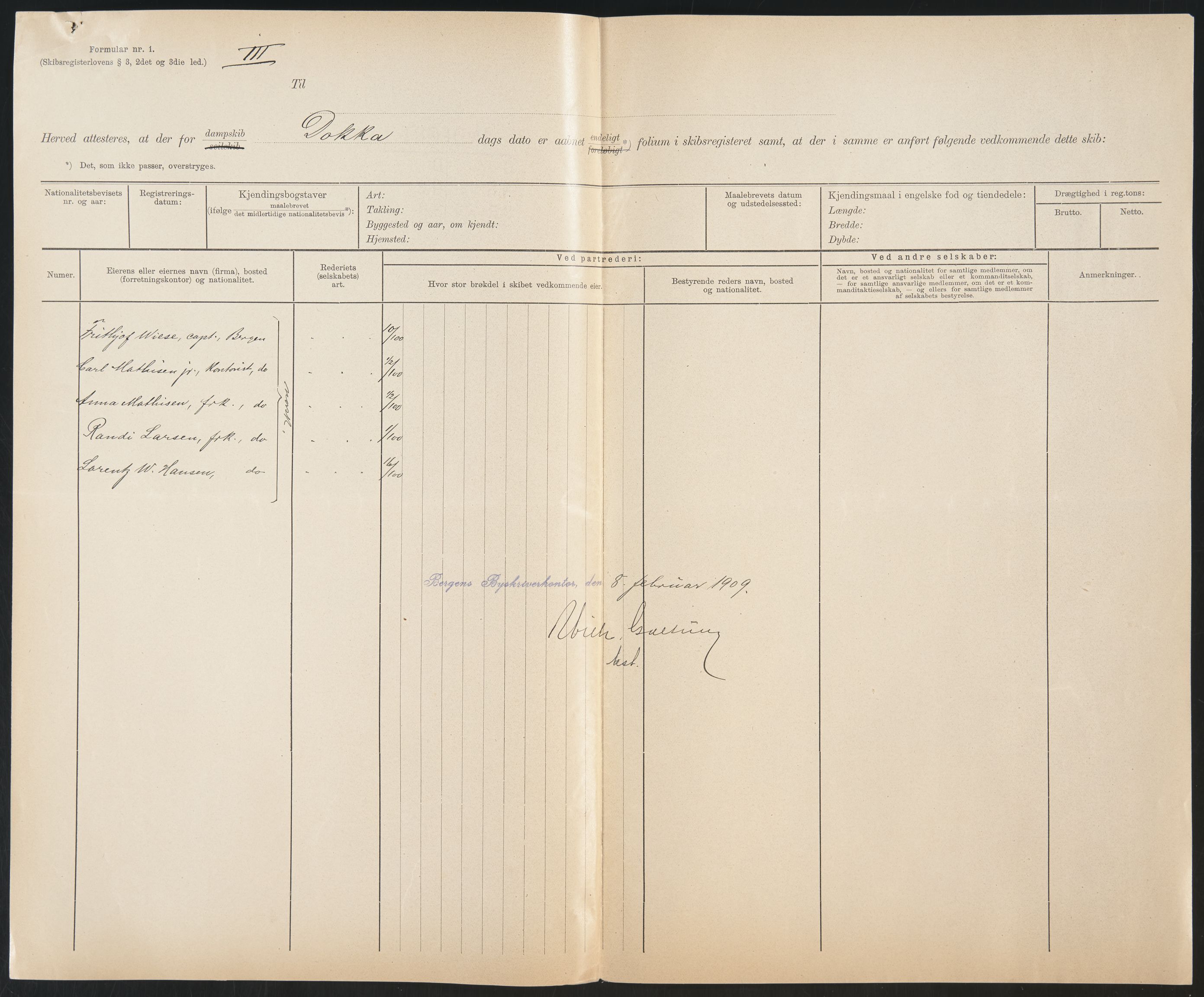 Sjøfartsdirektoratet med forløpere, skipsmapper slettede skip, AV/RA-S-4998/F/Fa/L0245: --, 1876-1919, s. 191